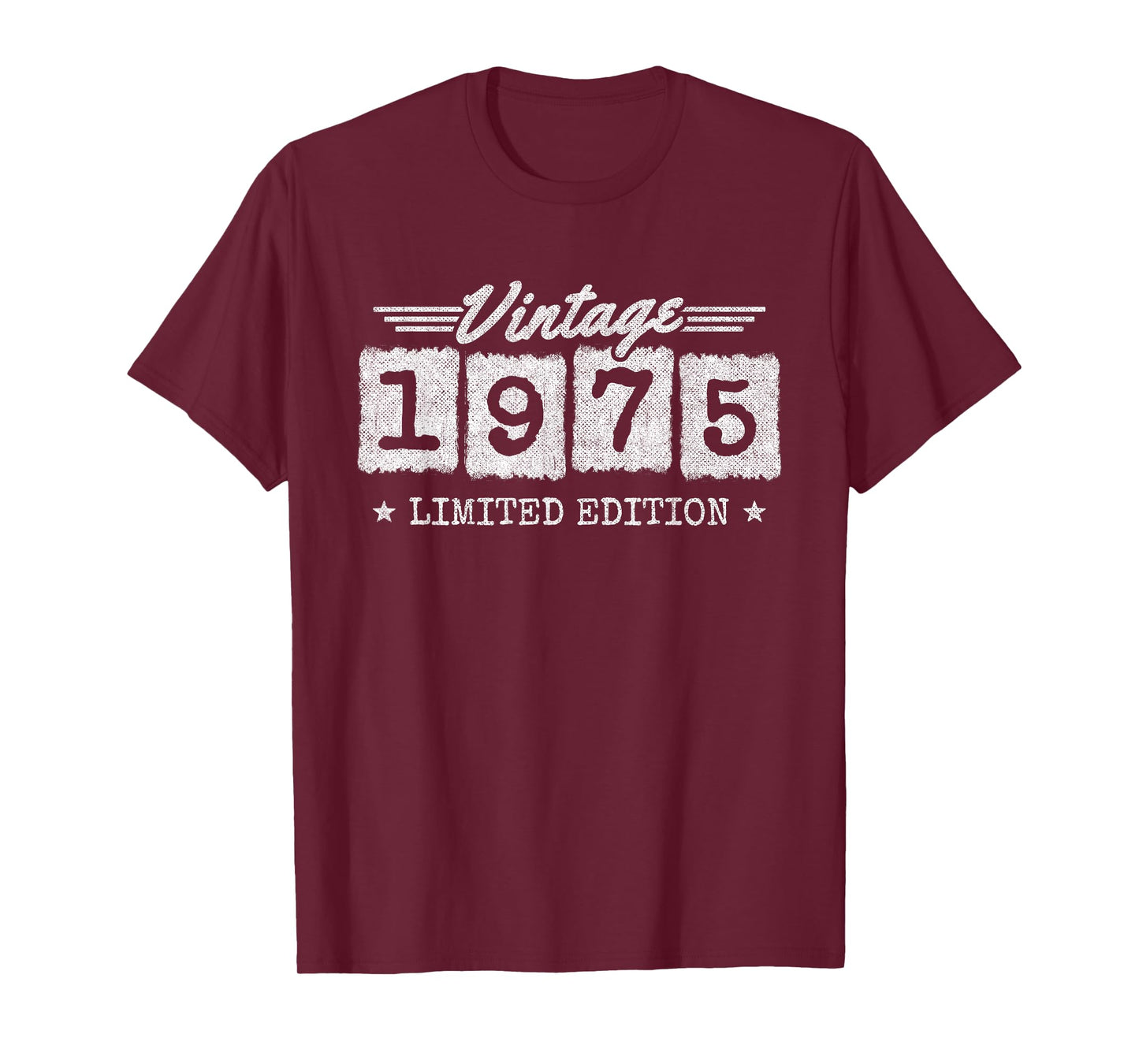 Vintage 1975 - 1975 Birthday Year - 1975 Limited Edition T-Shirt