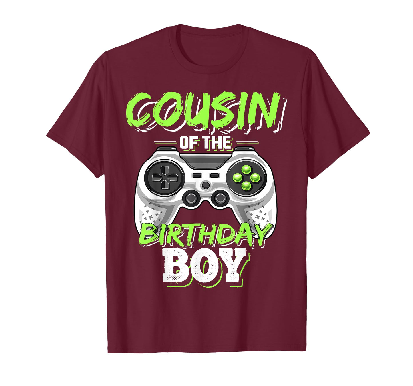 Cousin of the Birthday Boy Matching Video Game Birthday Gift T-Shirt