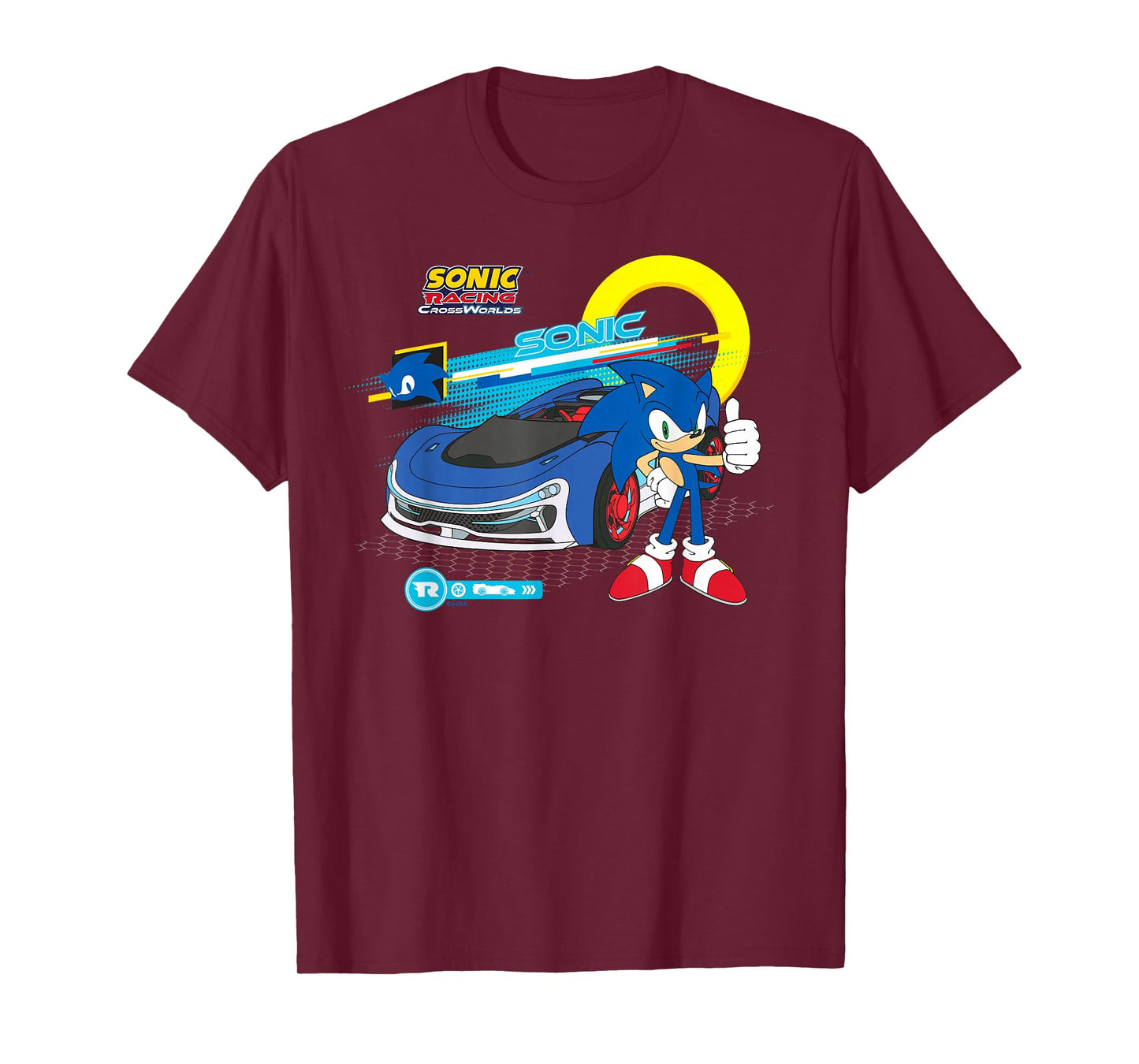 Sonic Racing CrossWorlds - Ready to Roll Sonic T-Shirt