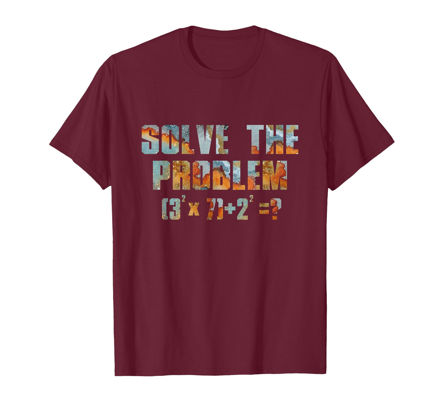 67 Meme Math Six Seven Solve Problem Teacher Brainrot Joke T-Shirt