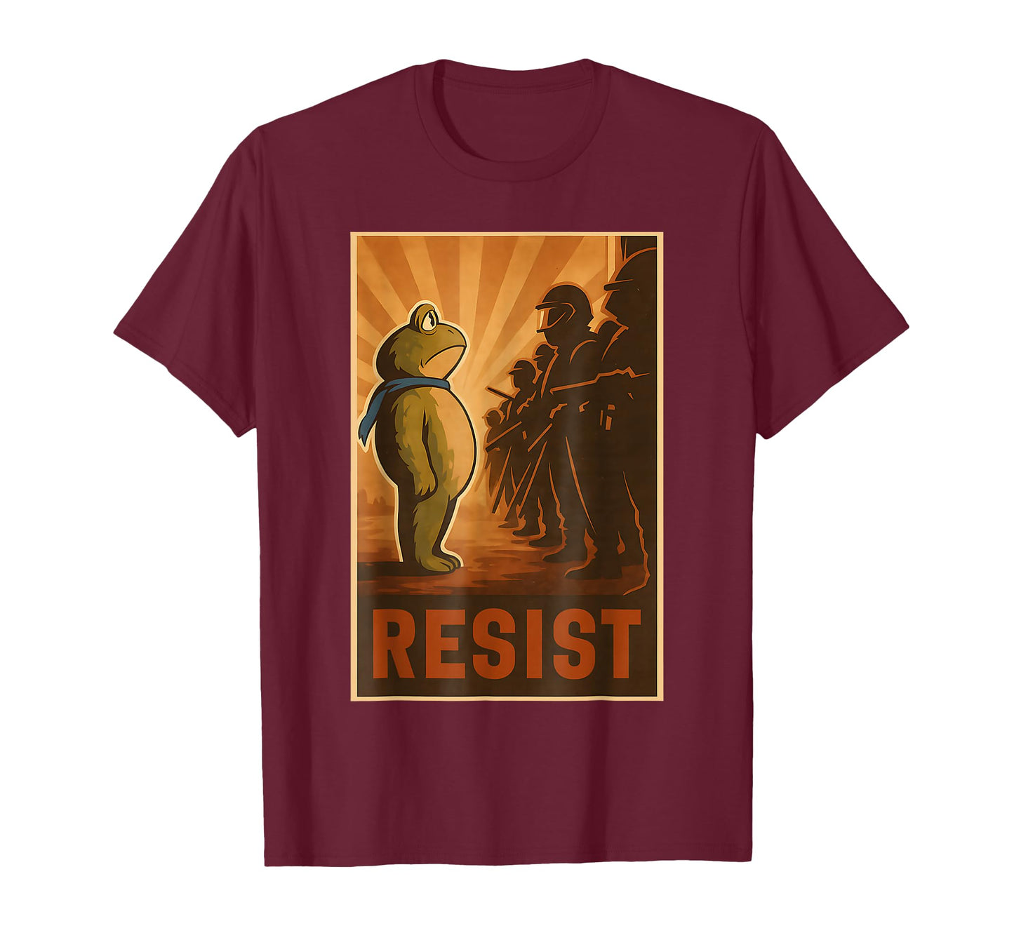 Portland Frog Protest Shirt Funny Portland Frog Protest T-Shirt
