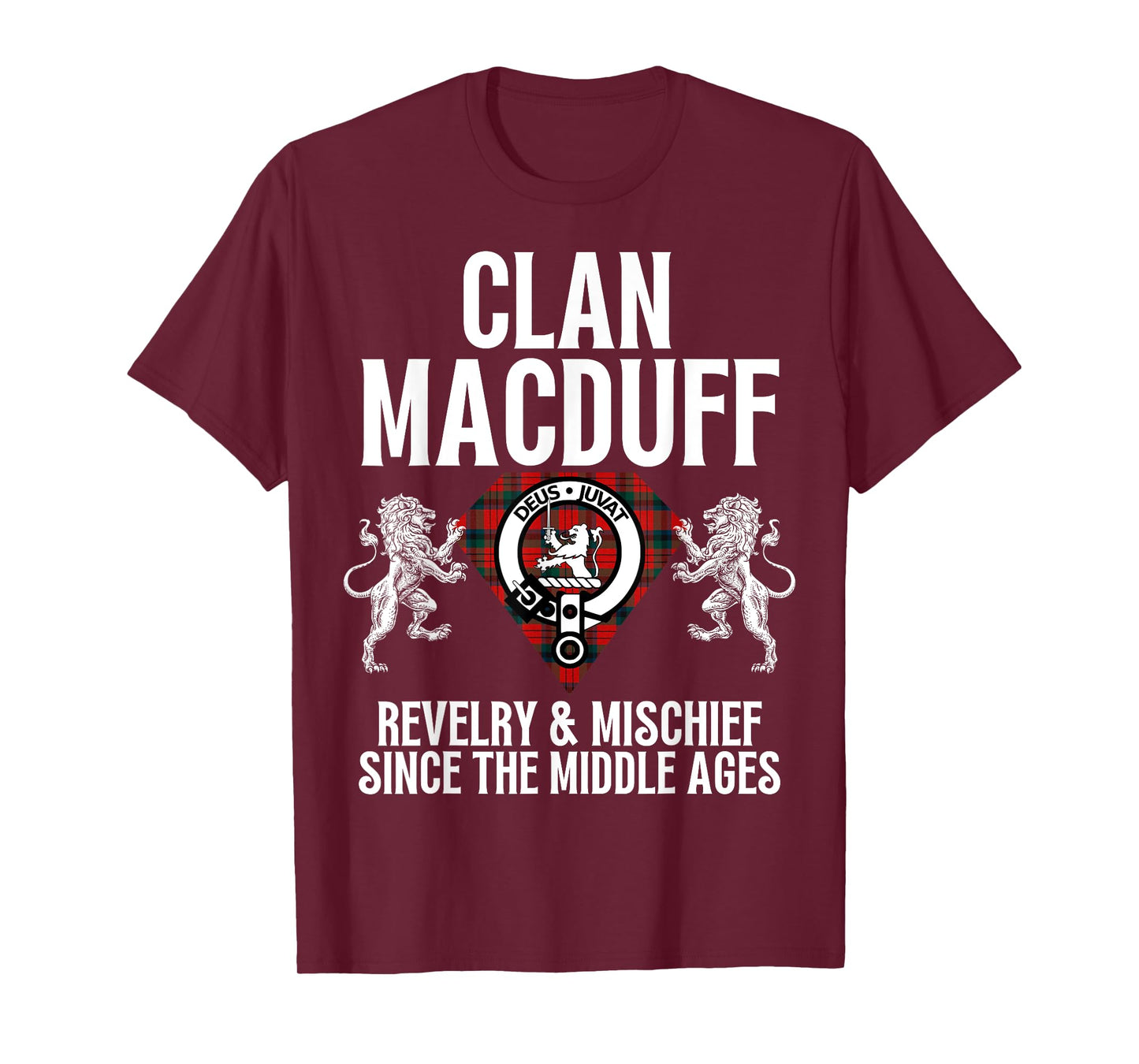 MacDuff Clan Scottish Name Coat Of Arms Tartan Family Party T-Shirt