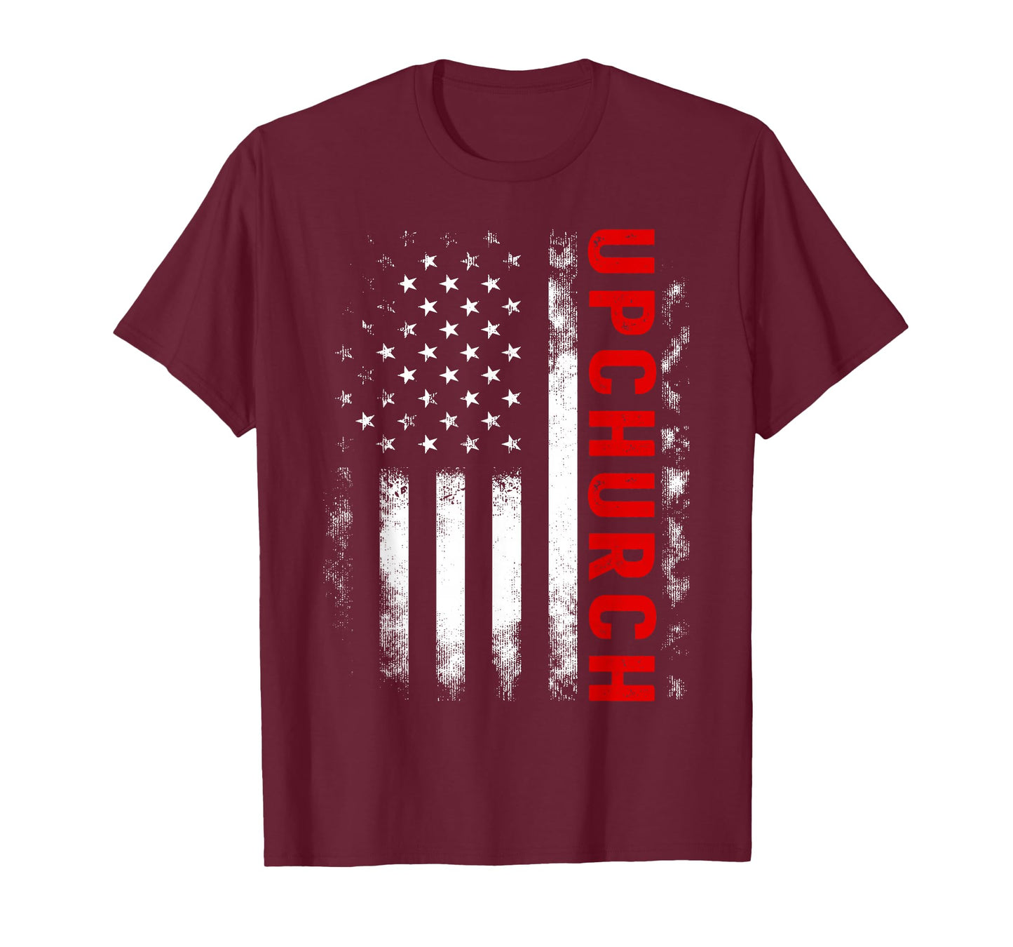 Upchurch Family American Flag T-Shirt
