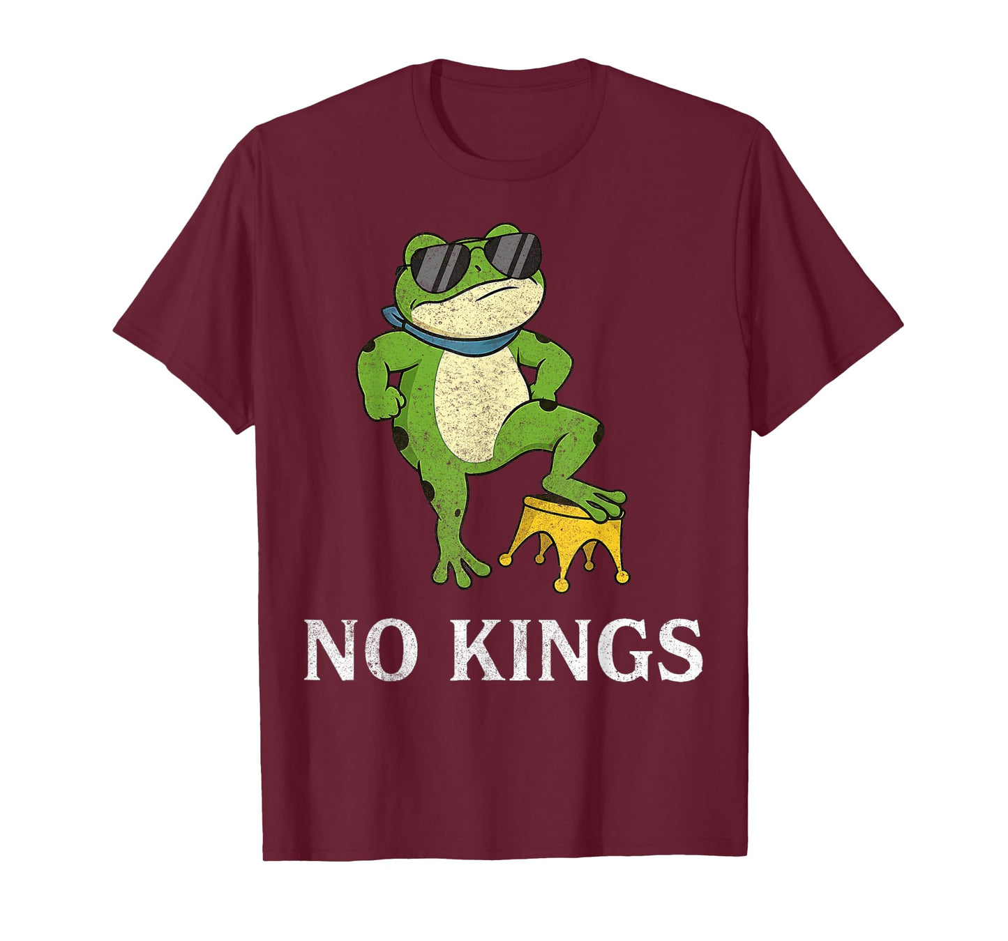 Freedom Portland Frog Resist No Kings T-Shirt