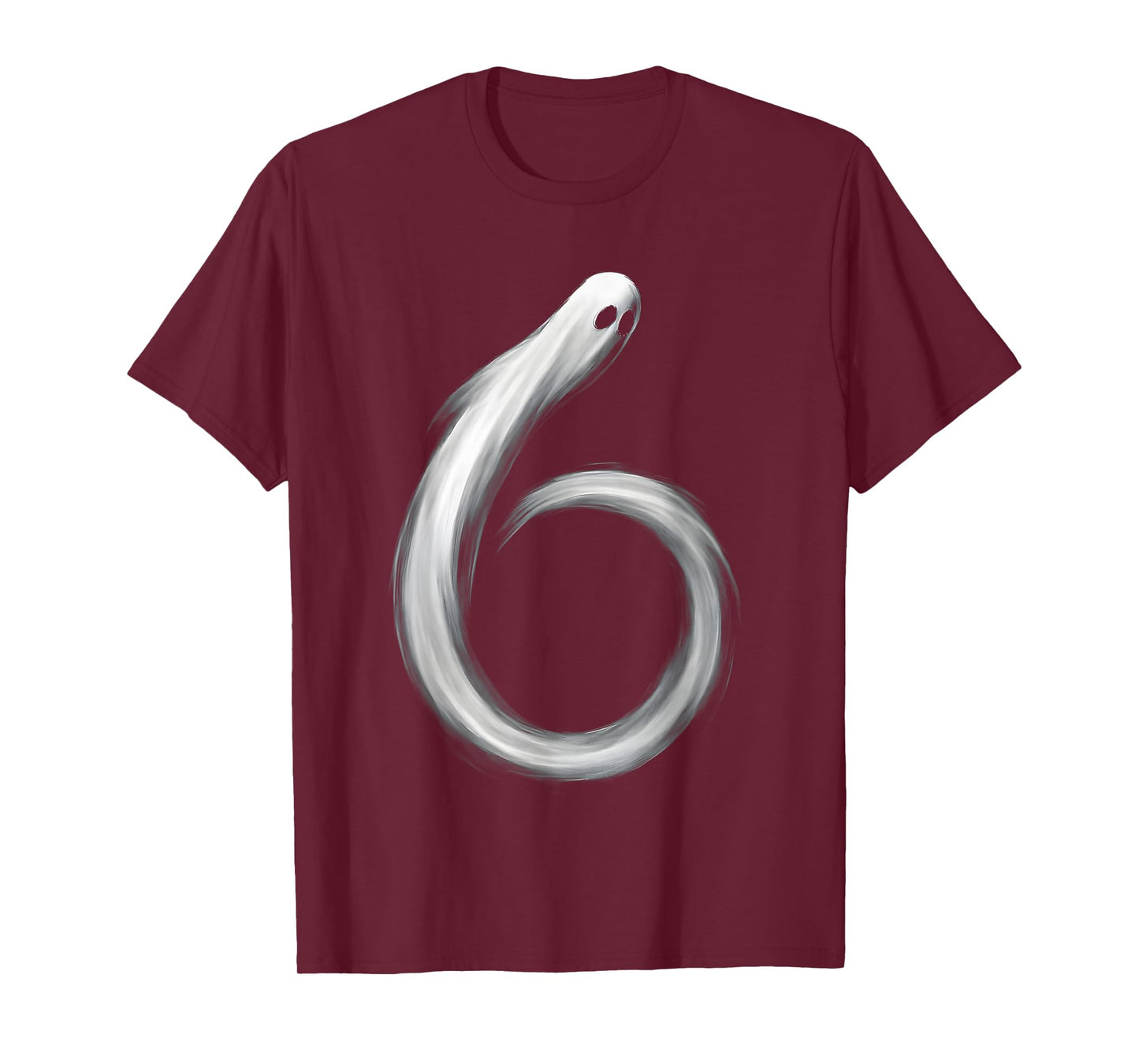 Number 6 Ghost Funny Six Seven 67 Halloween Meme T-Shirt