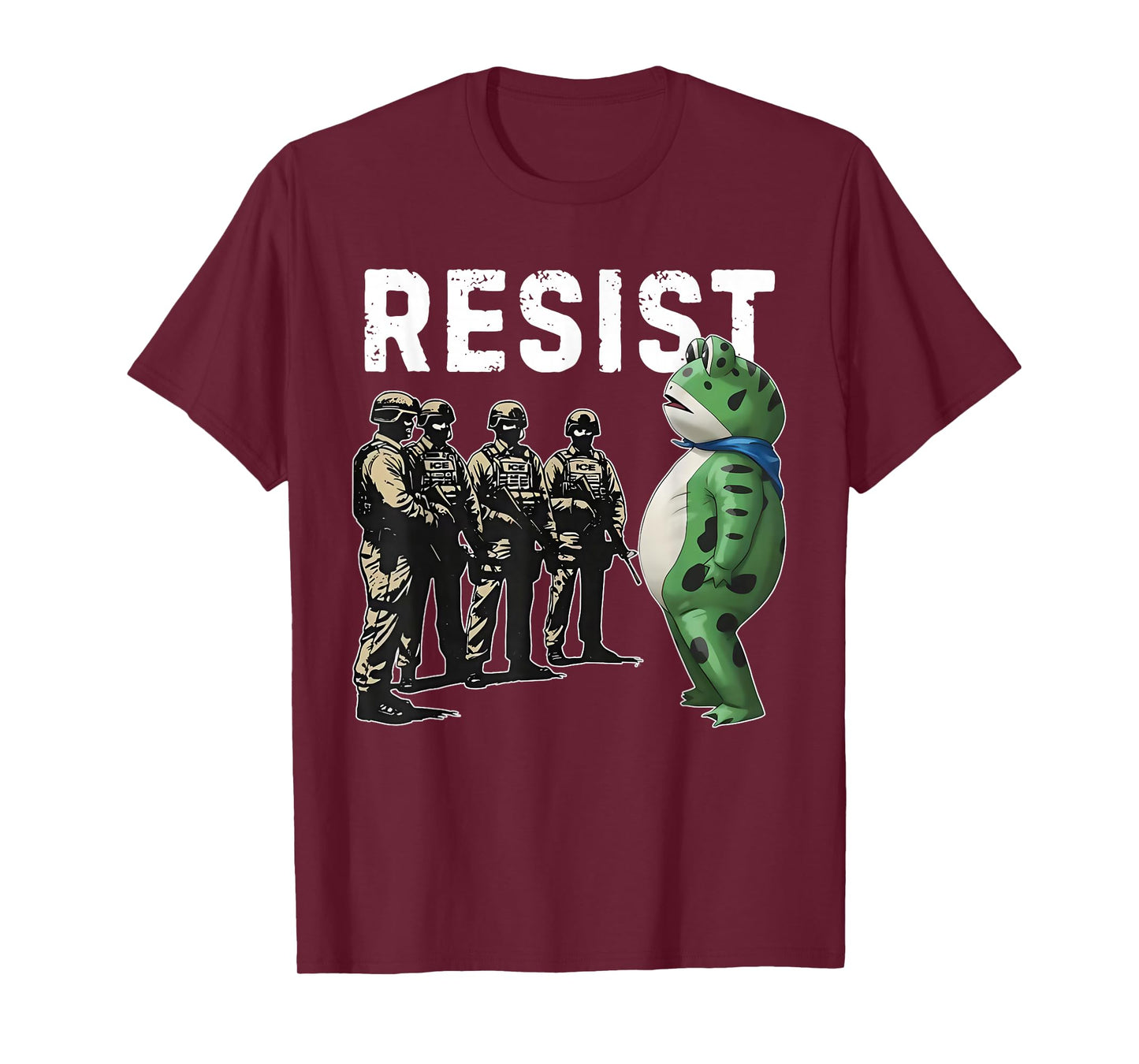 Portland Frog Resist Protest T-Shirt