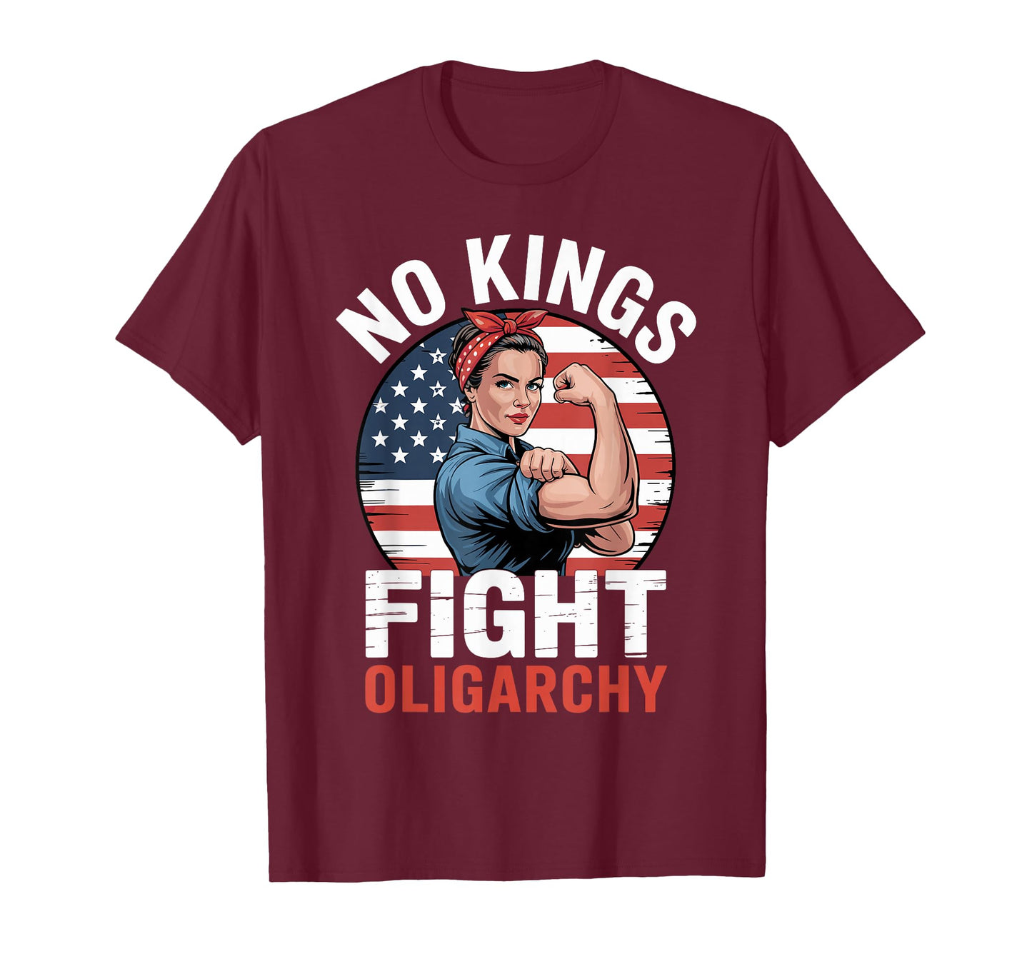 No Kings Fight Oligarchy T-Shirt