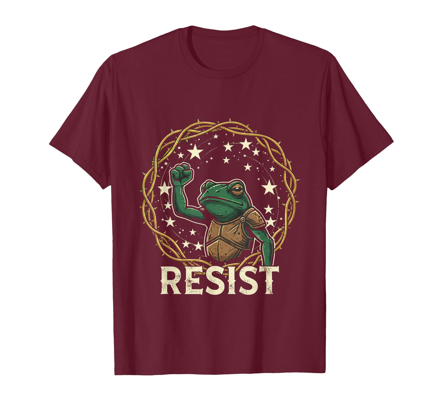 Portland Resist Frog Protest No Kings Day T-Shirt