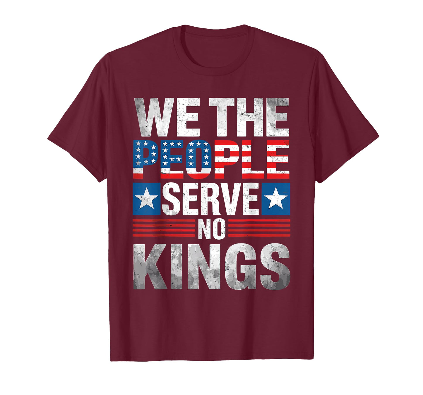 No King in America Quote We The People T-Shirt