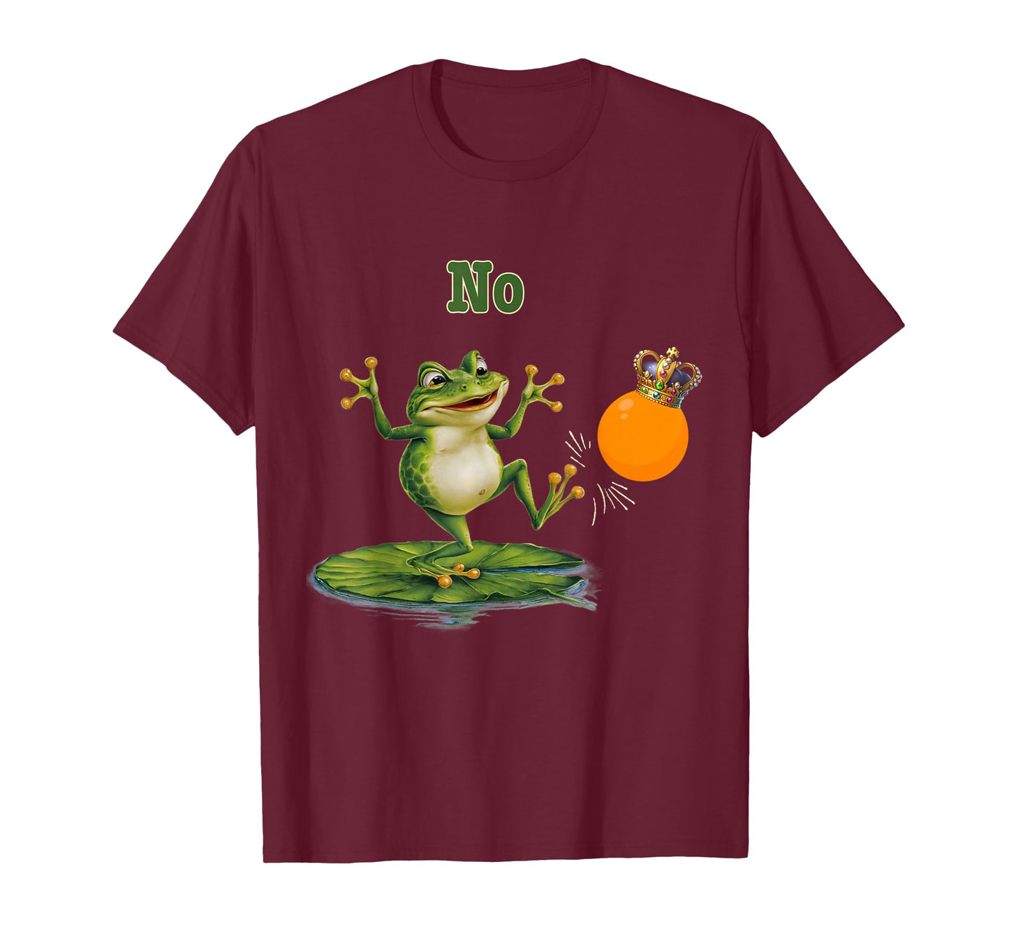 Funny No Kings Portland Frog Protest Men Women Tee T-Shirt