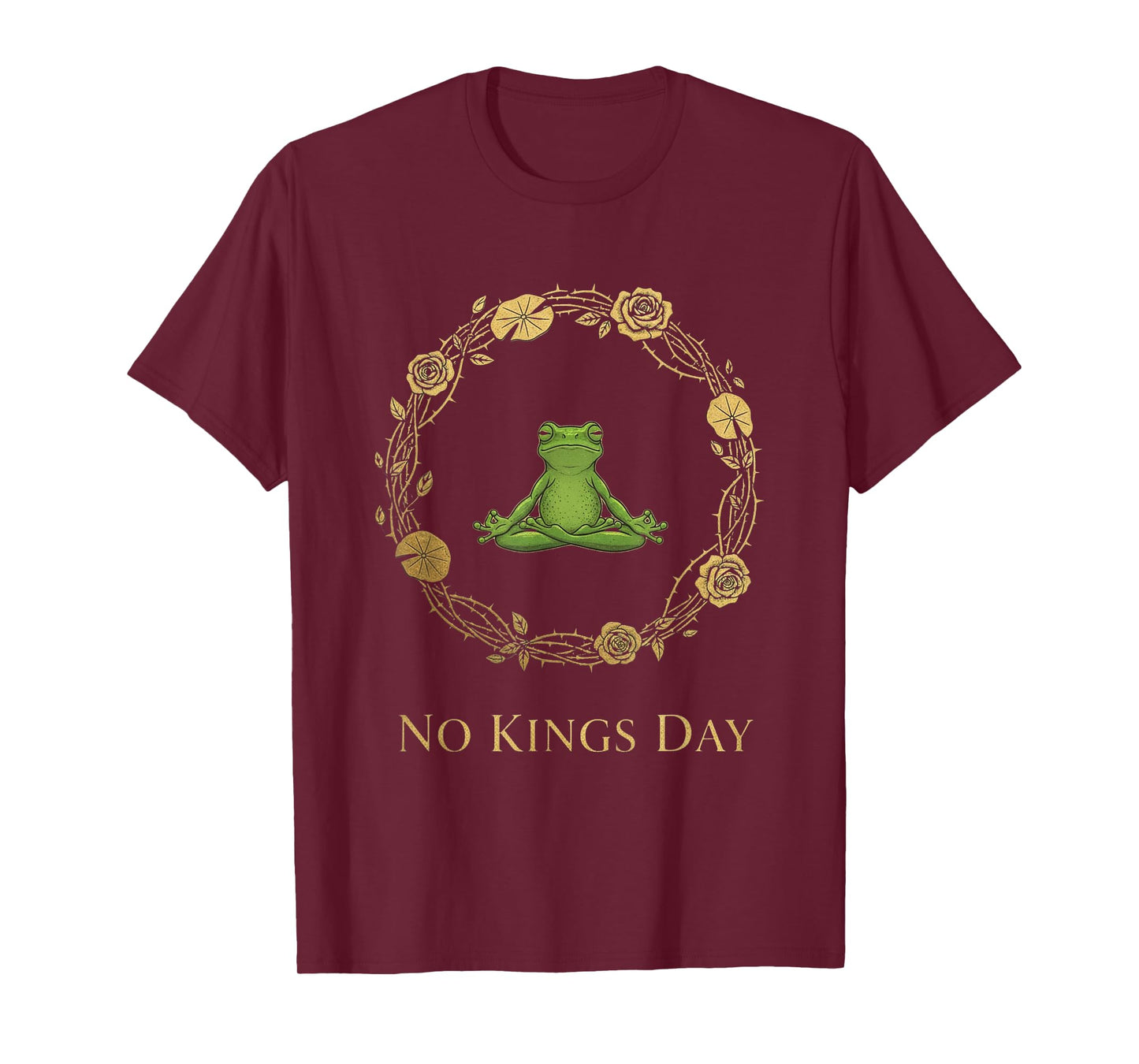 No Kings Day Portland Shirt Frog Protest T-Shirt