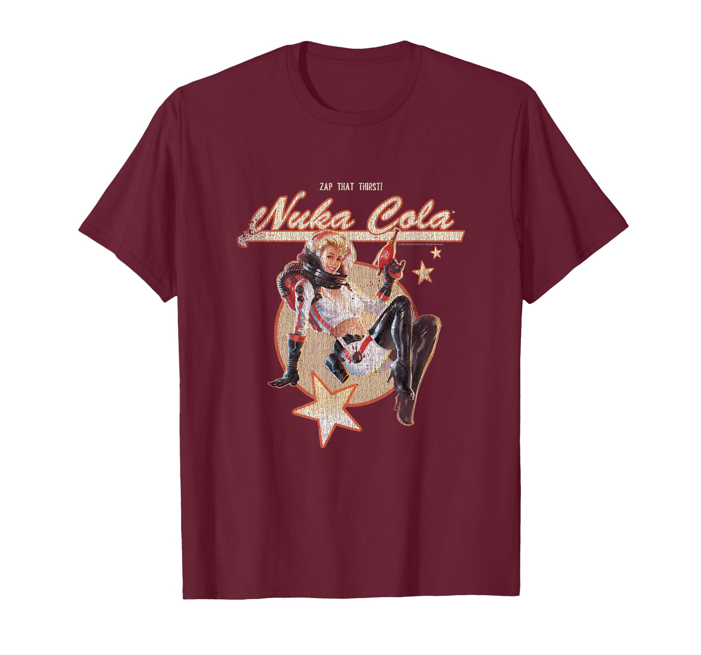 Fallout Video Game Retro Nuka Cola Ad T-Shirt