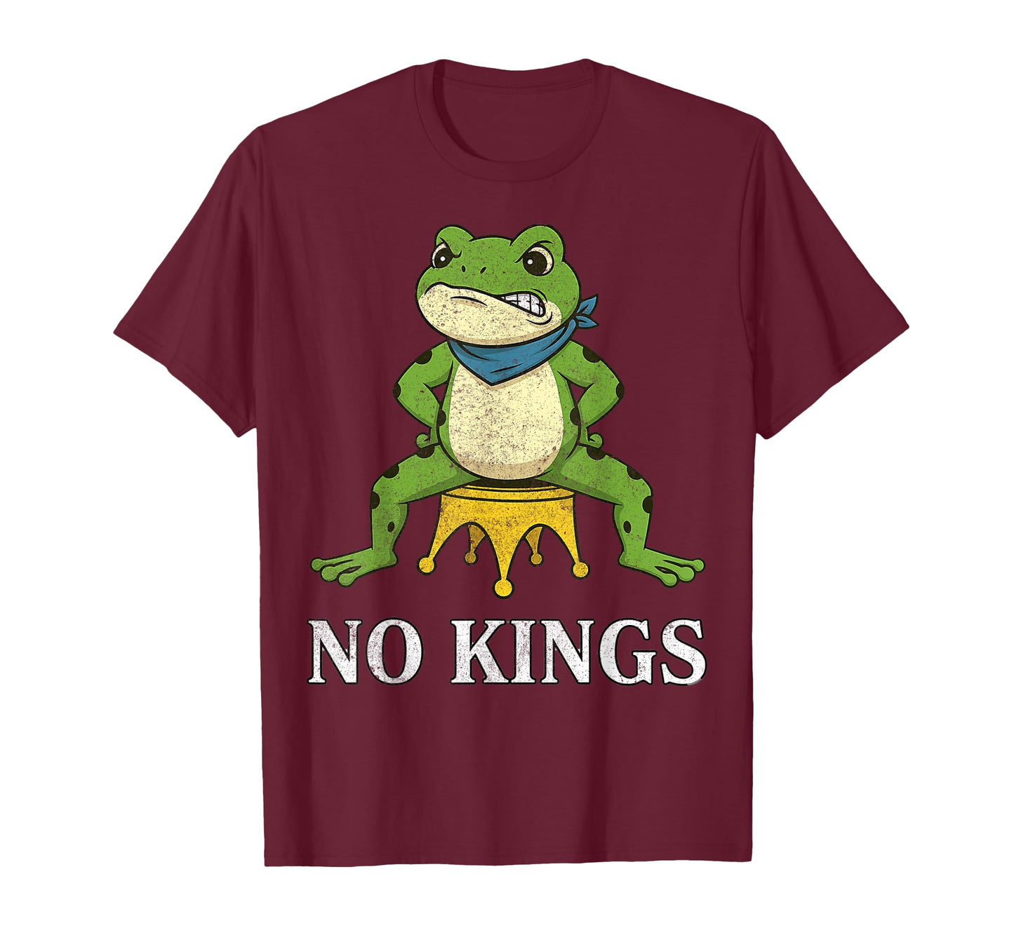 Freedom Portland Frog Resist No Kings T-Shirt