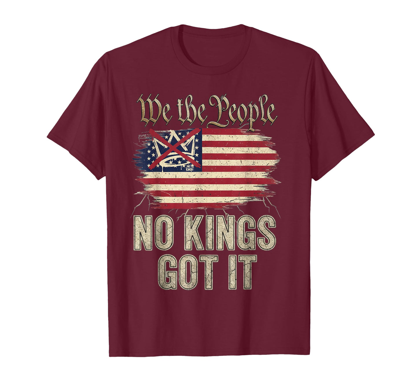 Funny No Kings Got It October 18 No Kings Tees for Men Women T-Shirt