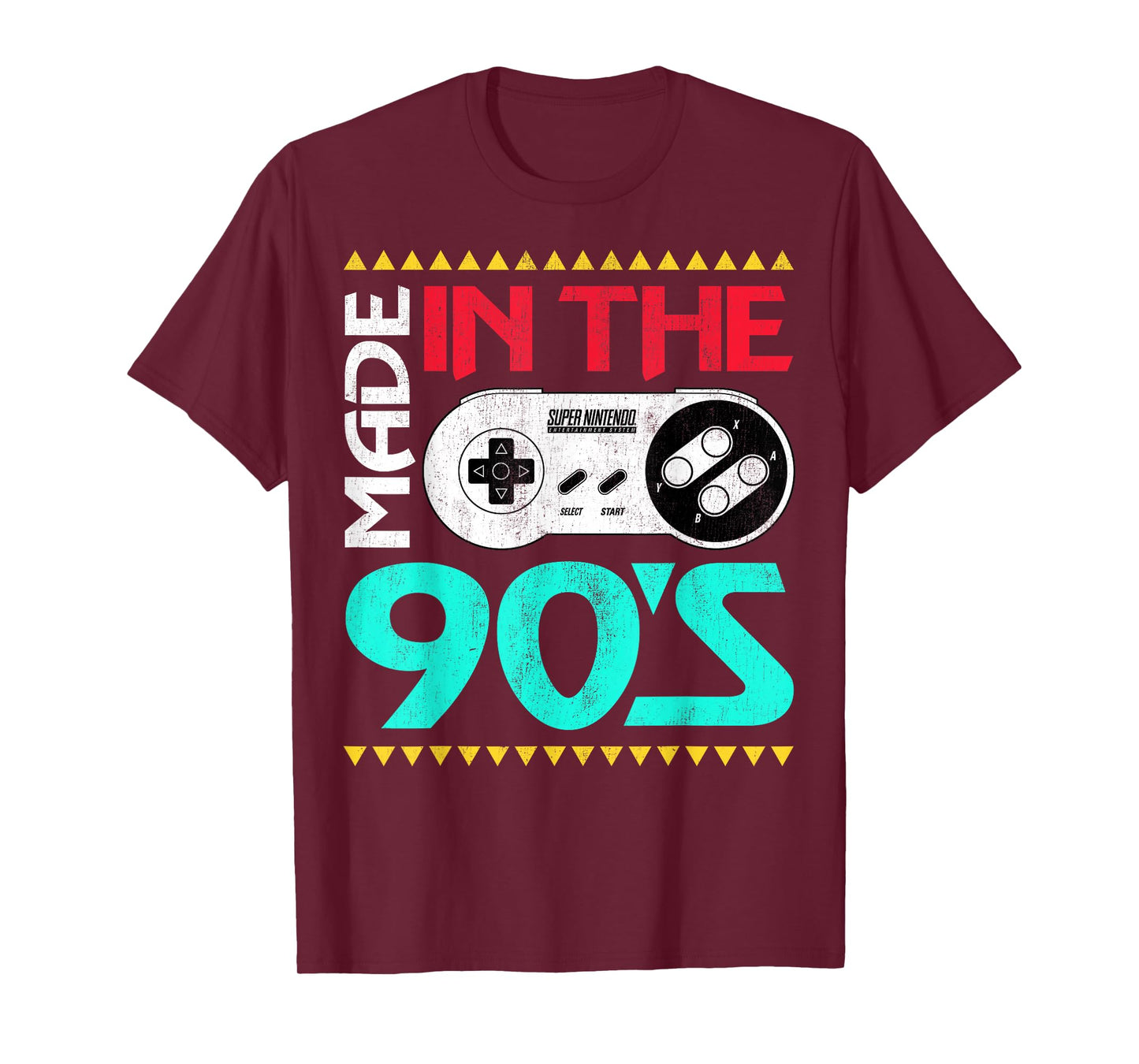 Nintendo SNES Controller Made In The 90's Graphic T-Shirt T-Shirt