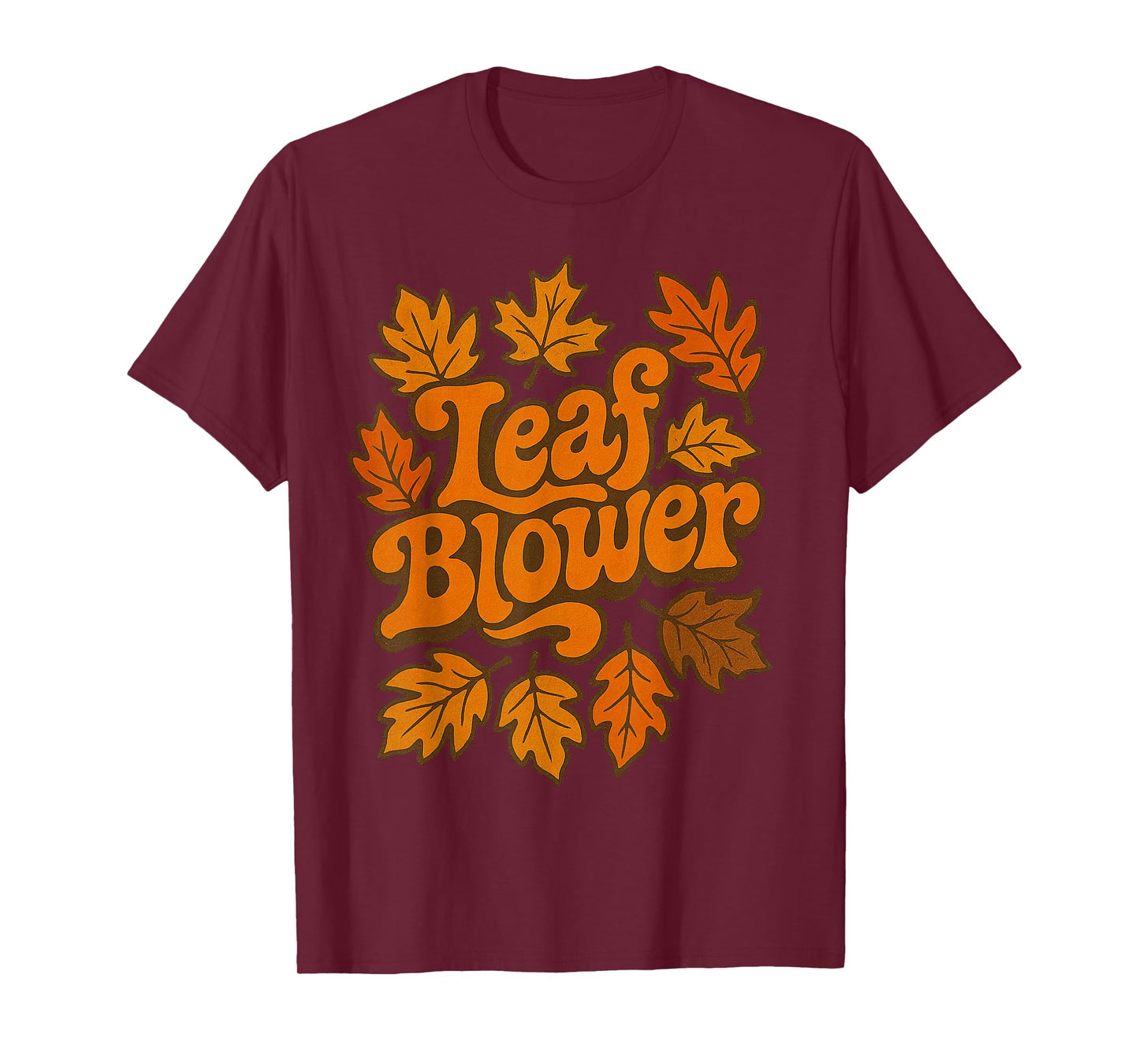 Funny Leaf Blower Joke Gardening T-Shirt