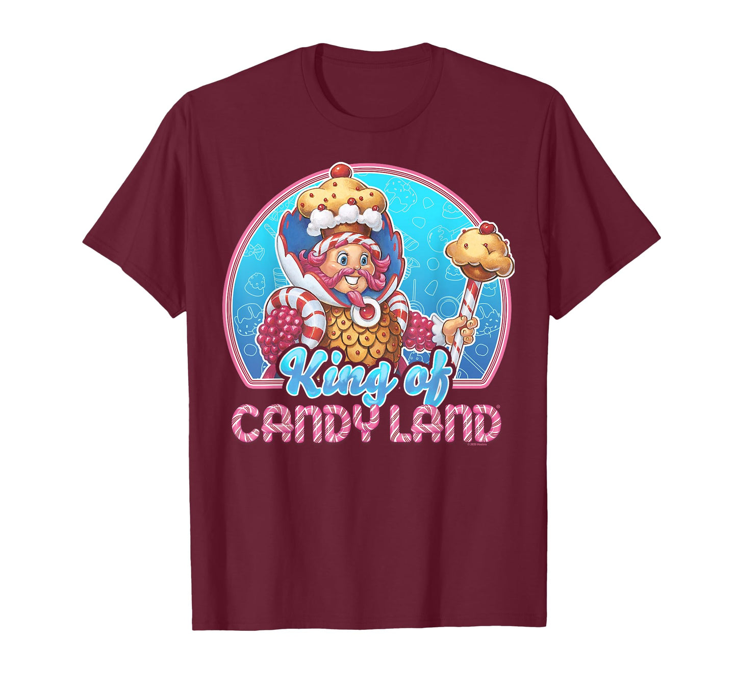 Candy Land King Of Candy Land Portrait T-Shirt