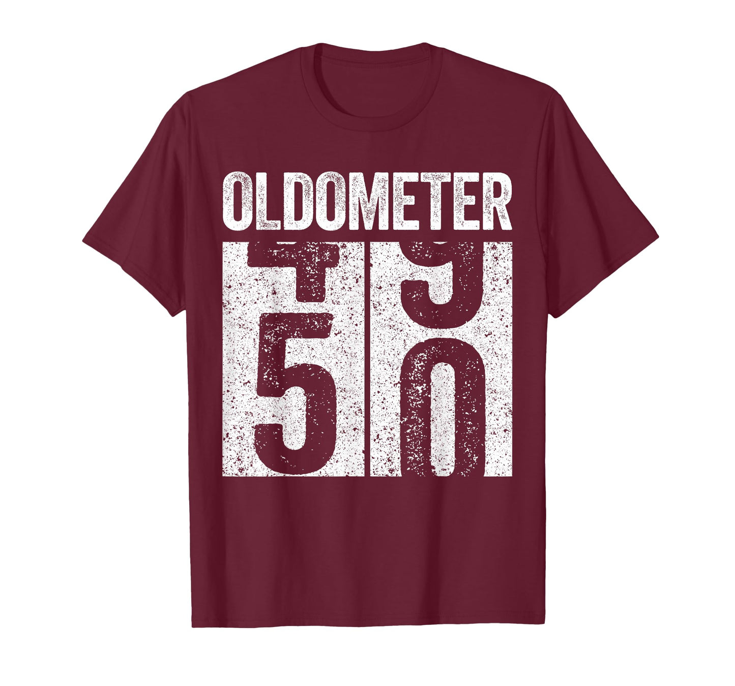 Oldometer 50 Shirt Men Women 50th Birthday T-Shirt