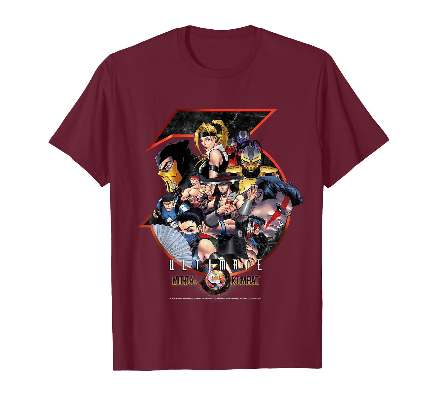 Ultimate Mortal Combat Merch Characters T-Shirt