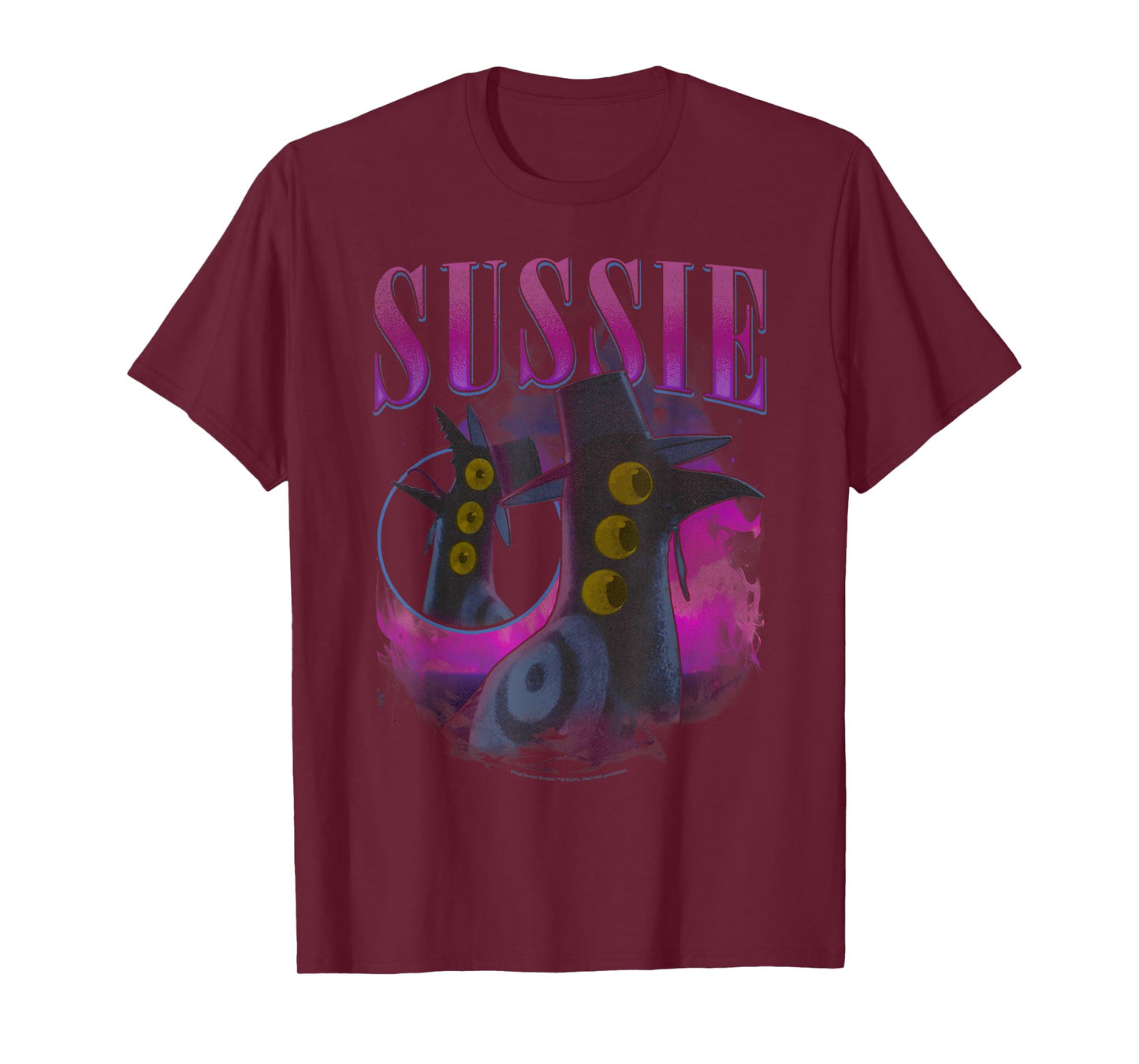 Kpop Demon Hunters Halloween Sussie Y2K Distressed Poster T-Shirt
