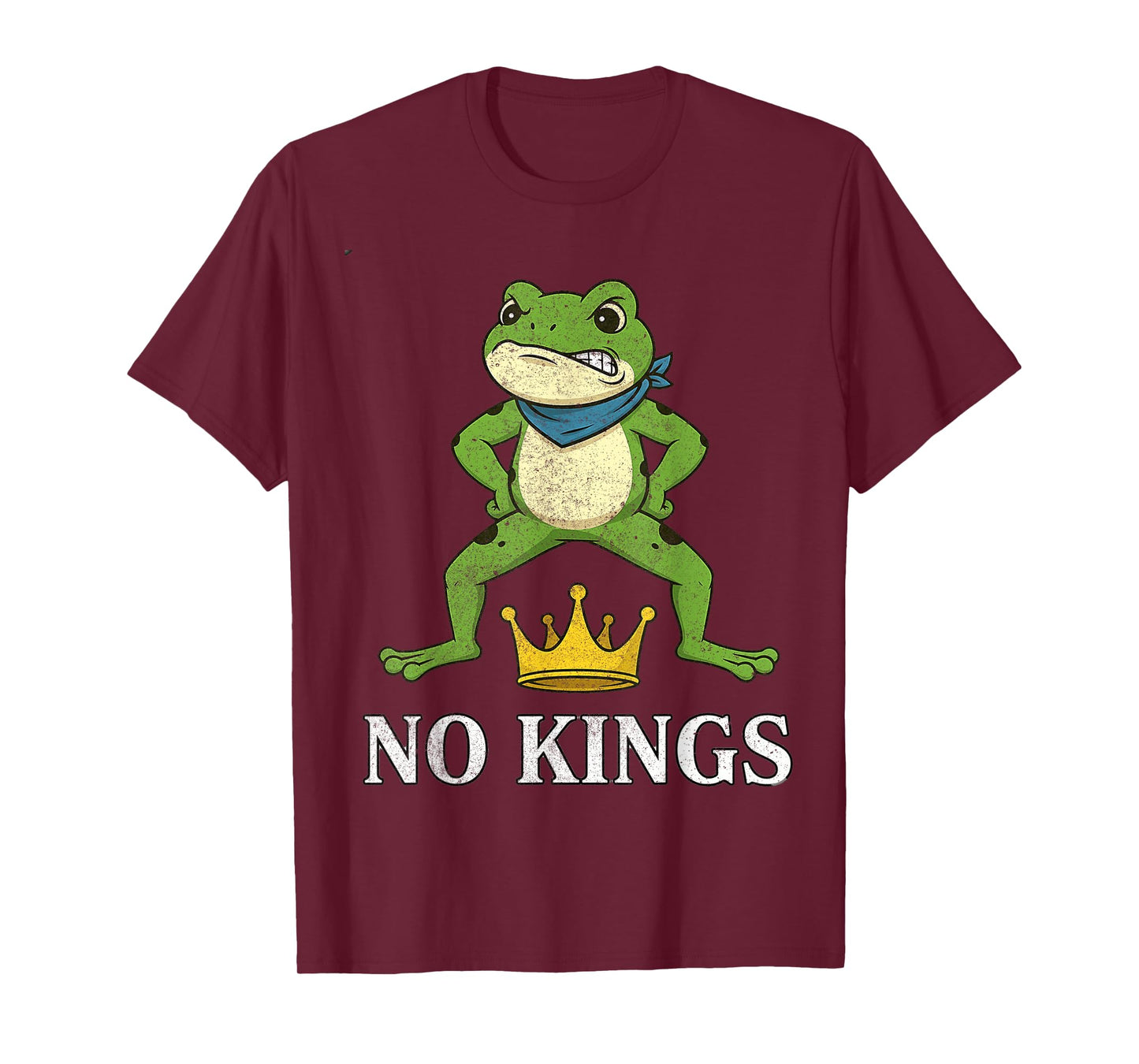 Freedom Portland Frog Resist No Kings T-Shirt