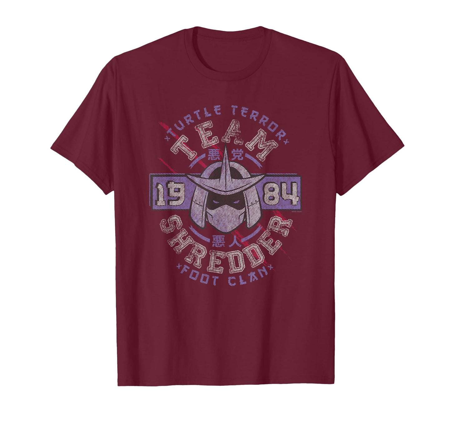 Teenage Mutant Ninja Turtles Team Shredder Foot Clan Cartoon T-Shirt
