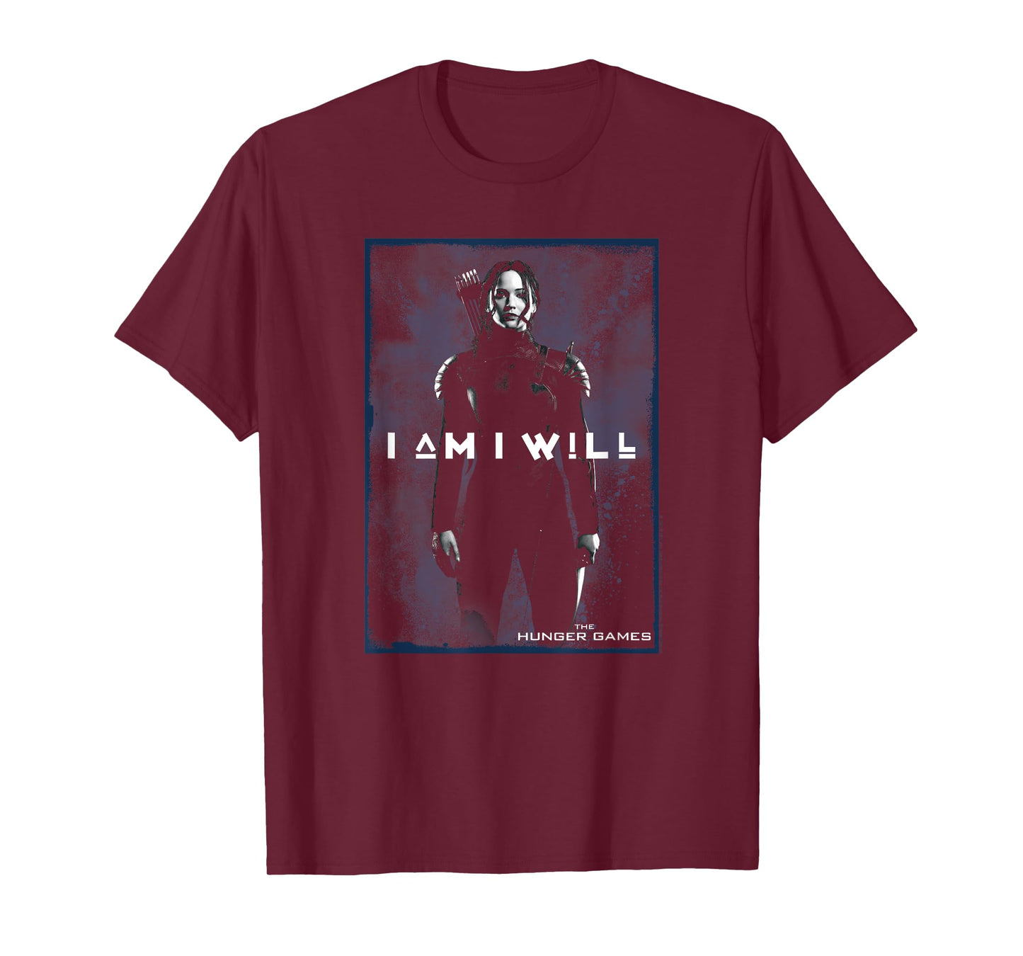 The Hunger Games I Am Will Katniss Portrait Movie T-Shirt