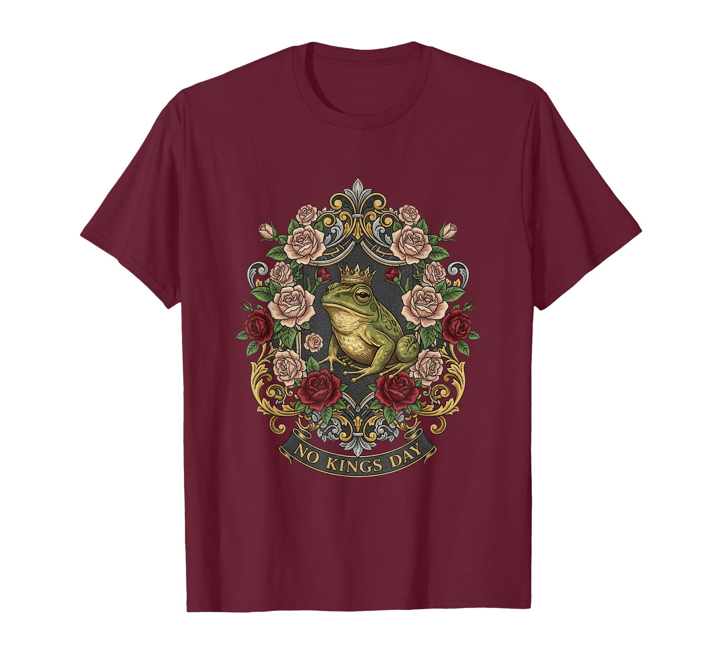 No Kings Day Portland Shirt Frog Protest T-Shirt