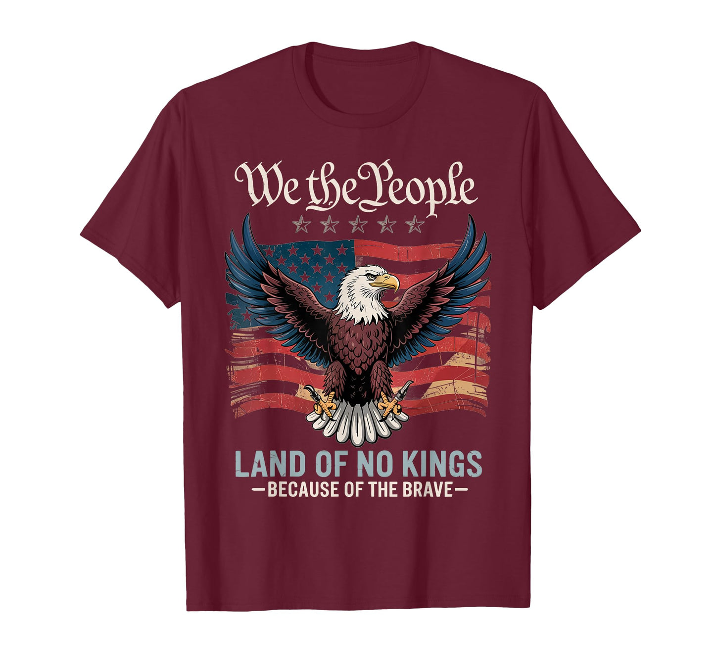 We The People Land of No King T-Shirt
