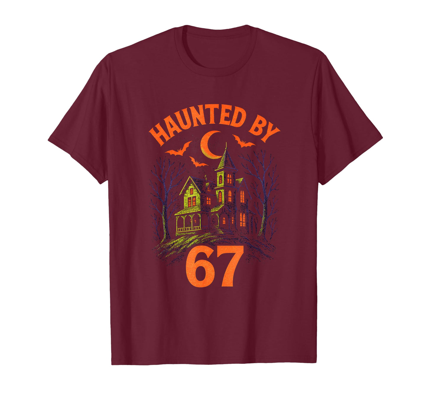 67 Halloween Costume Brainrot Teacher 6-7 Meme Six Seven T-Shirt