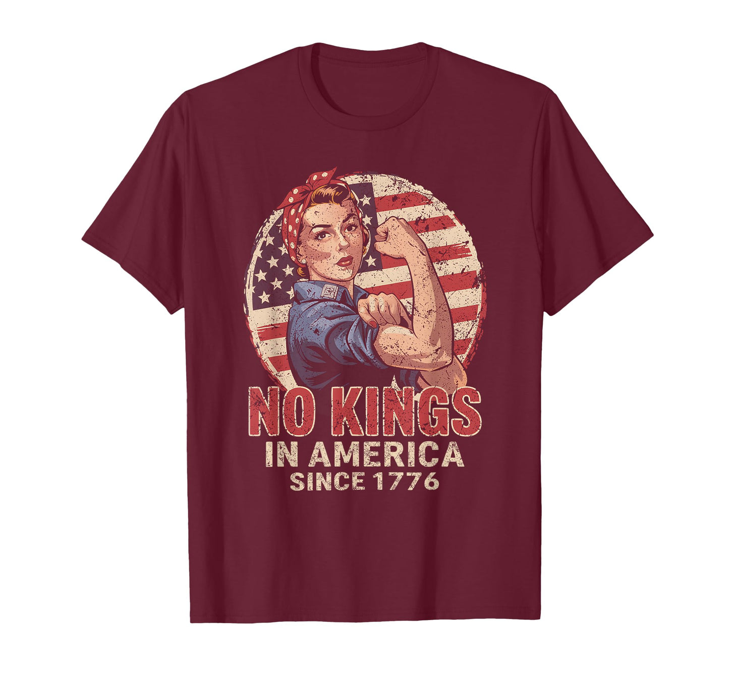 No Kings Women Vintage T-Shirt