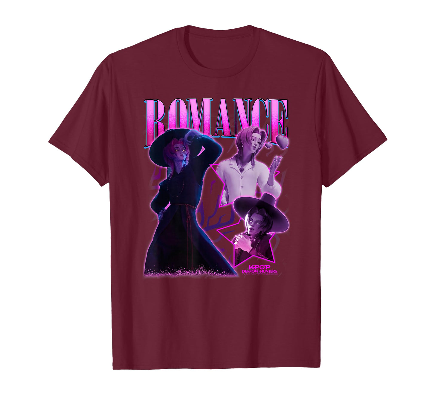Kpop Demon Hunters Halloween Romance Showcase Y2K Poster T-Shirt