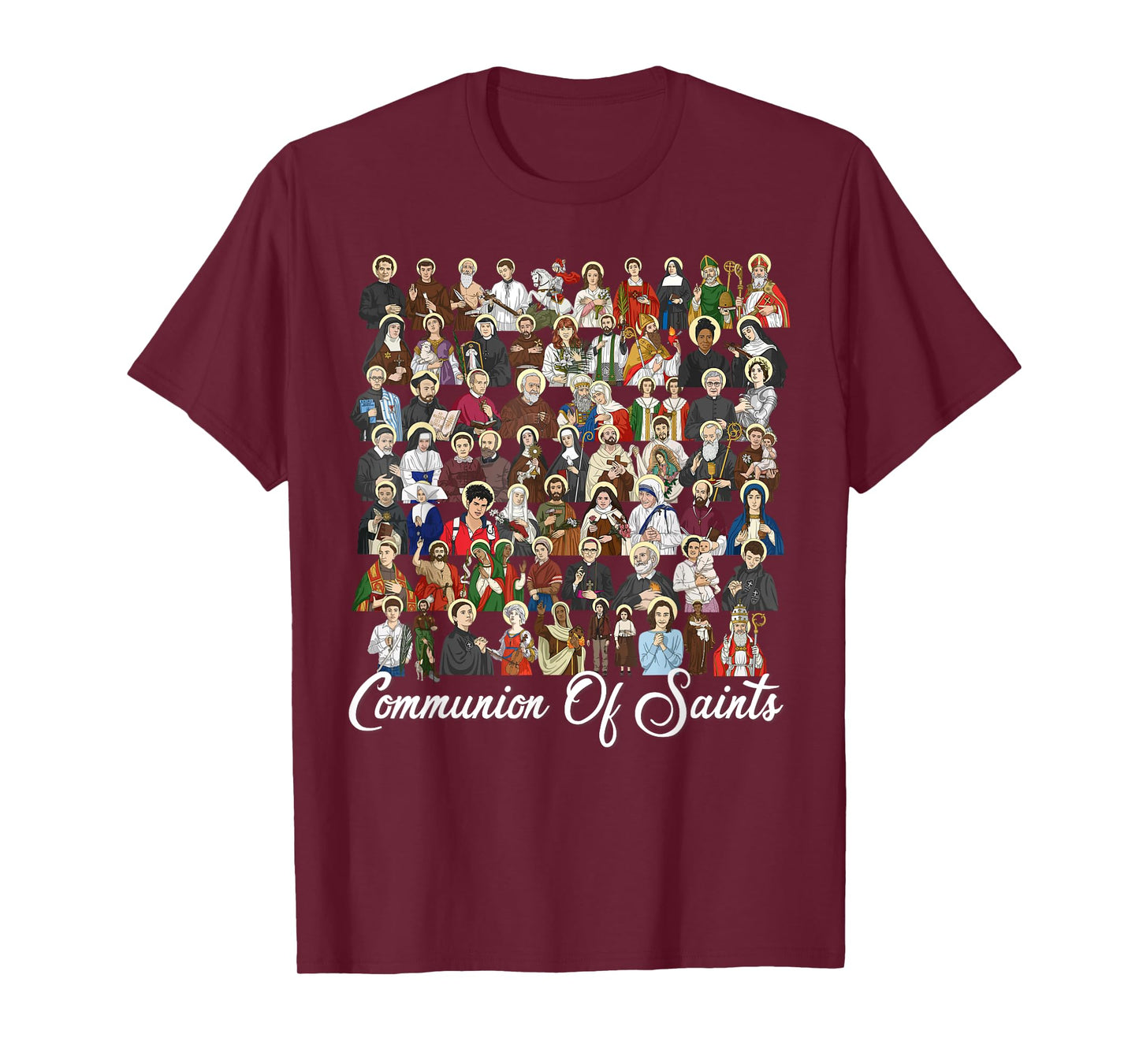 Catholic Patron Saints Latin Religious T-Shirt