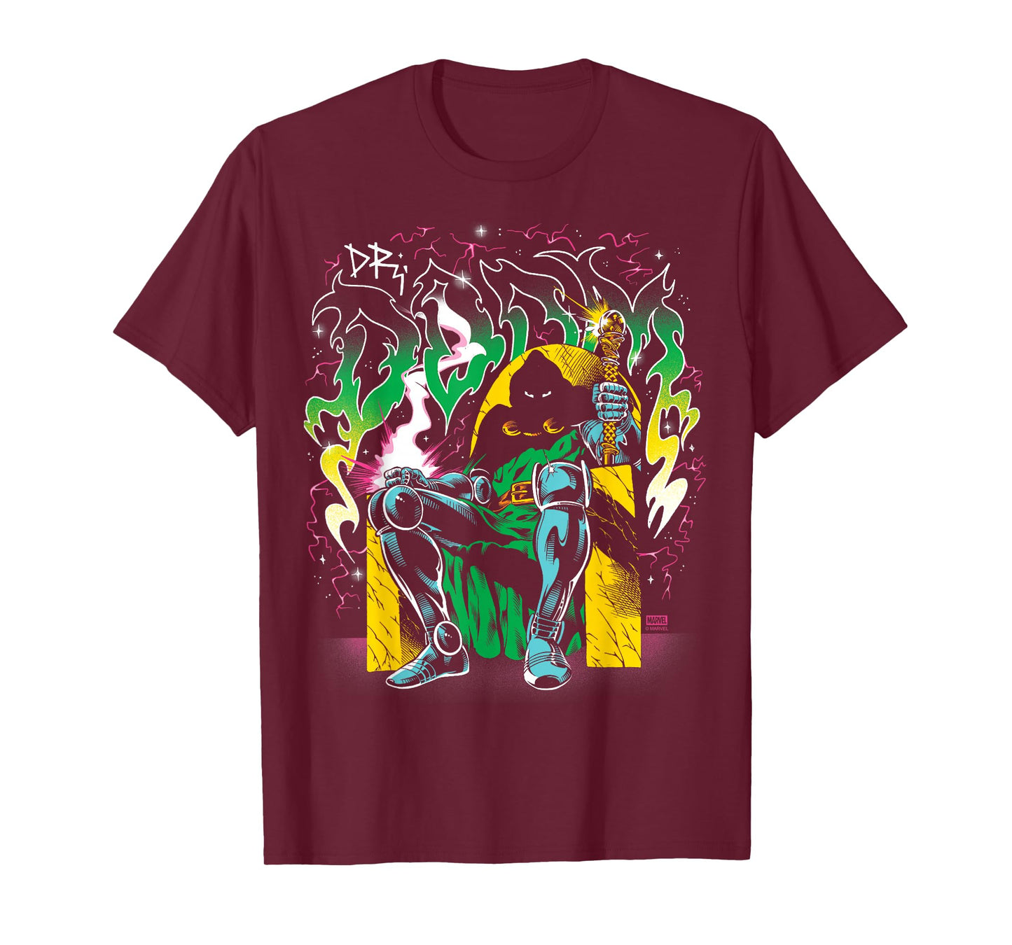 Fantastic Four - Dr. Doom Metal T-Shirt