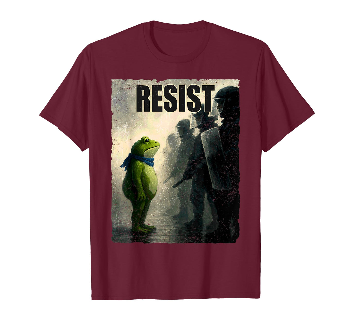 Portland Frog Protest Shirt Funny Portland Frog Protest T-Shirt