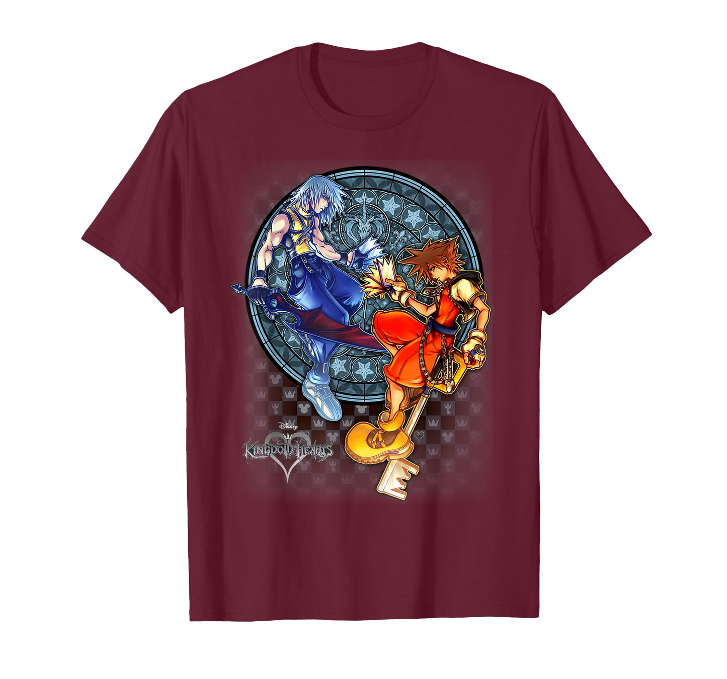 Disney Kingdom Hearts Sora & Riku Chain Of Memories T-Shirt