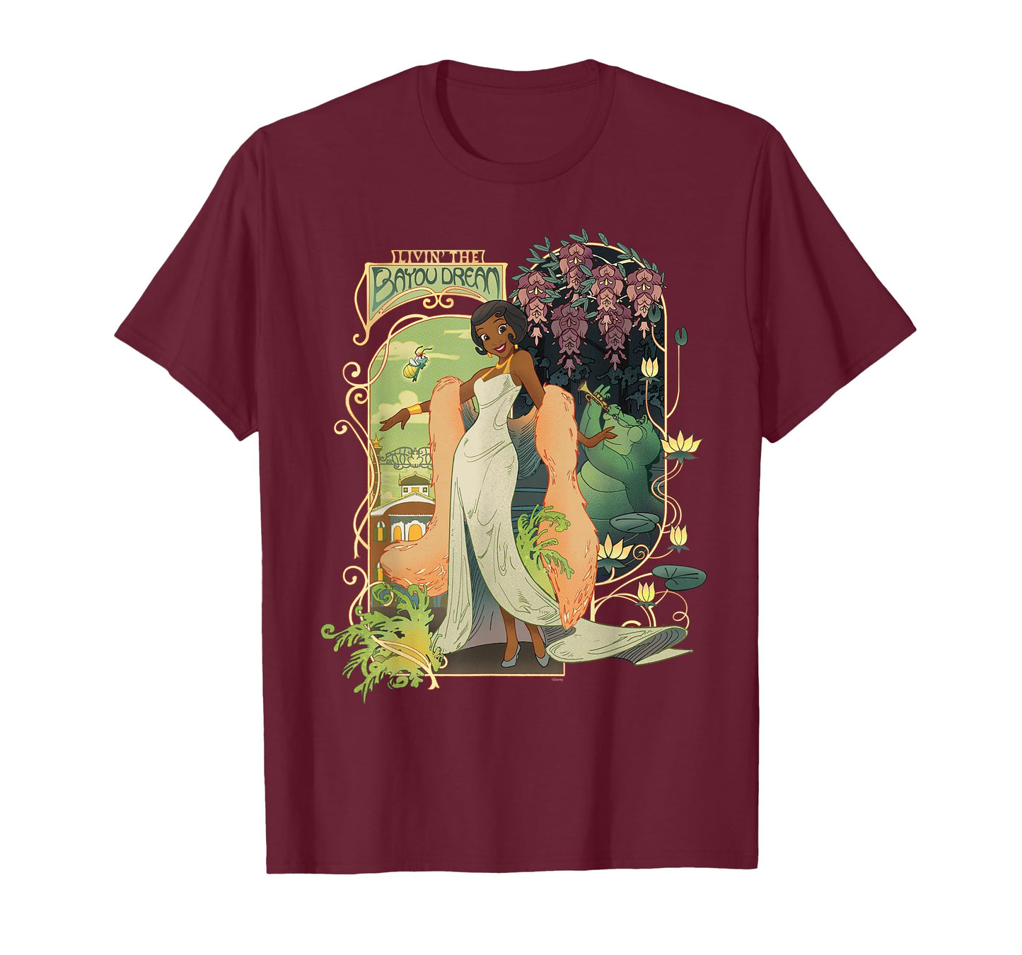 Disney Princess and the Frog Tiana Livin’ the Bayou Dream T-Shirt