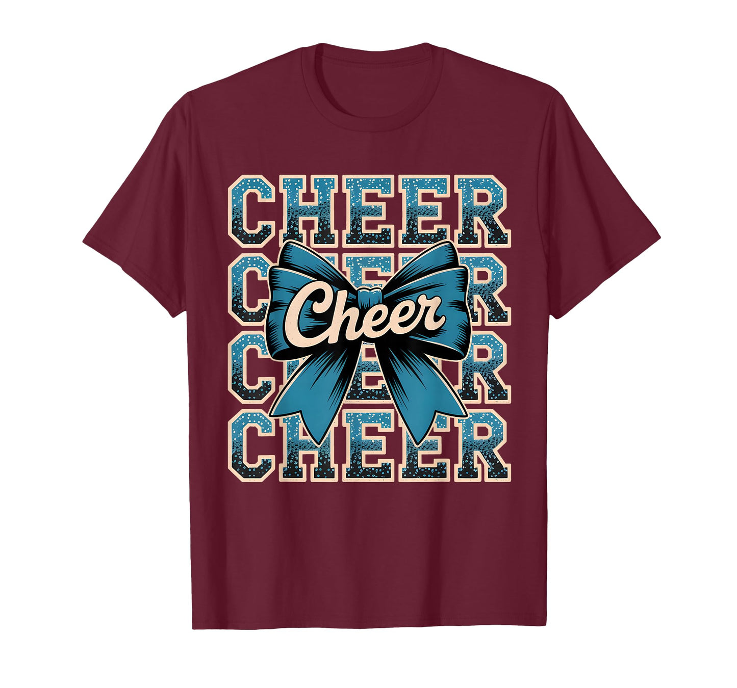 Cute Cheer Youth Girls Funny Cheerleader Cheerleading Team T-Shirt
