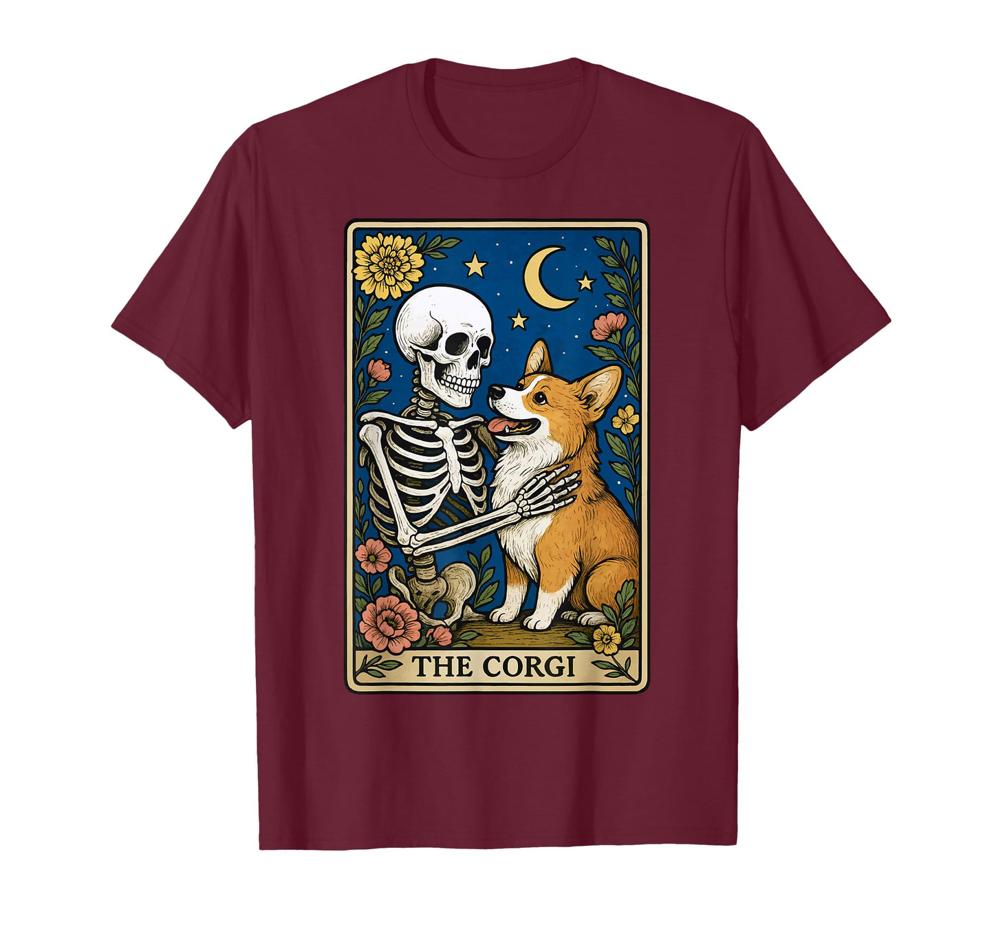 The Corgi Tarot Card T-Shirt