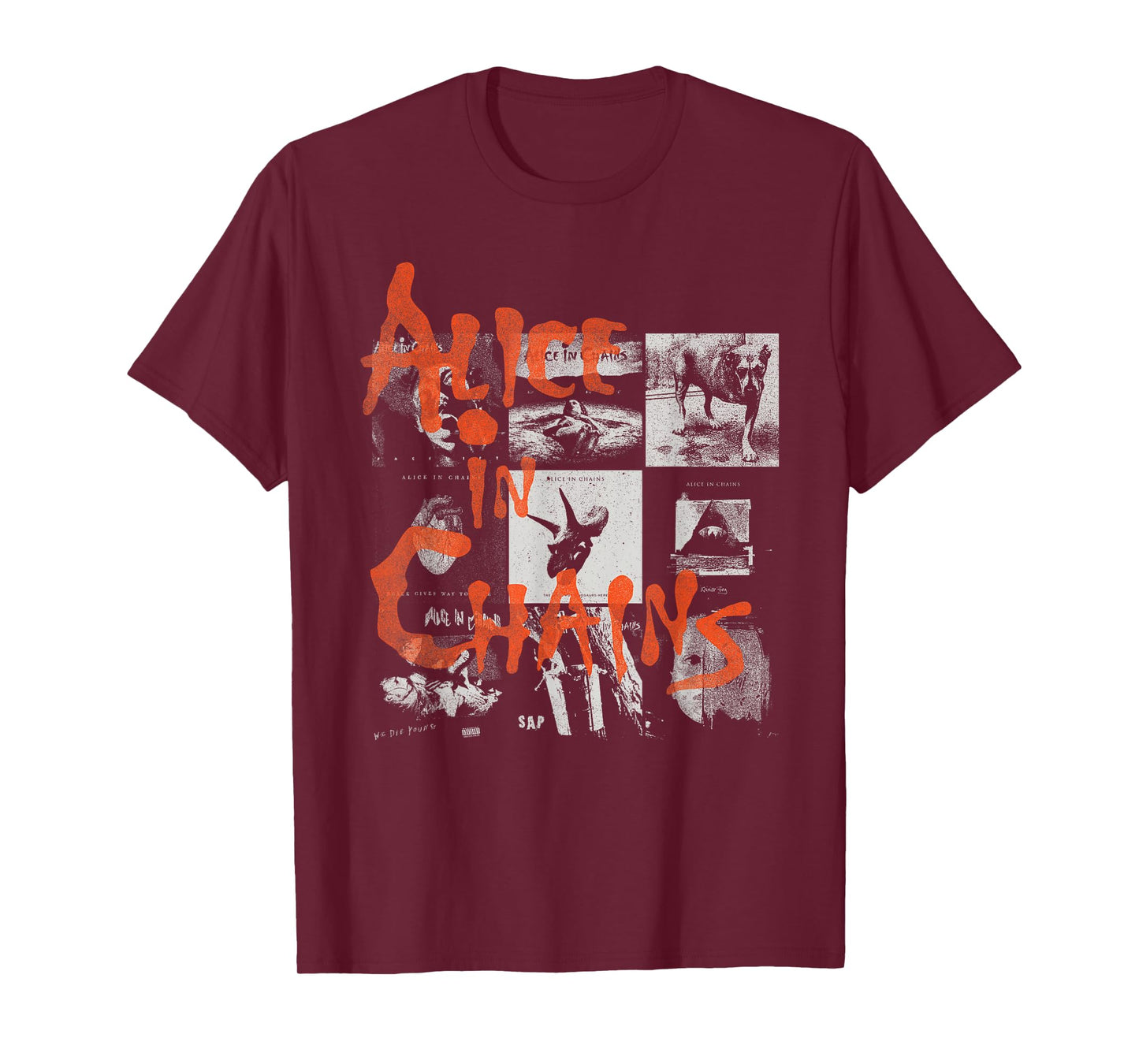 Alice In Chains - Album Grid T-Shirt