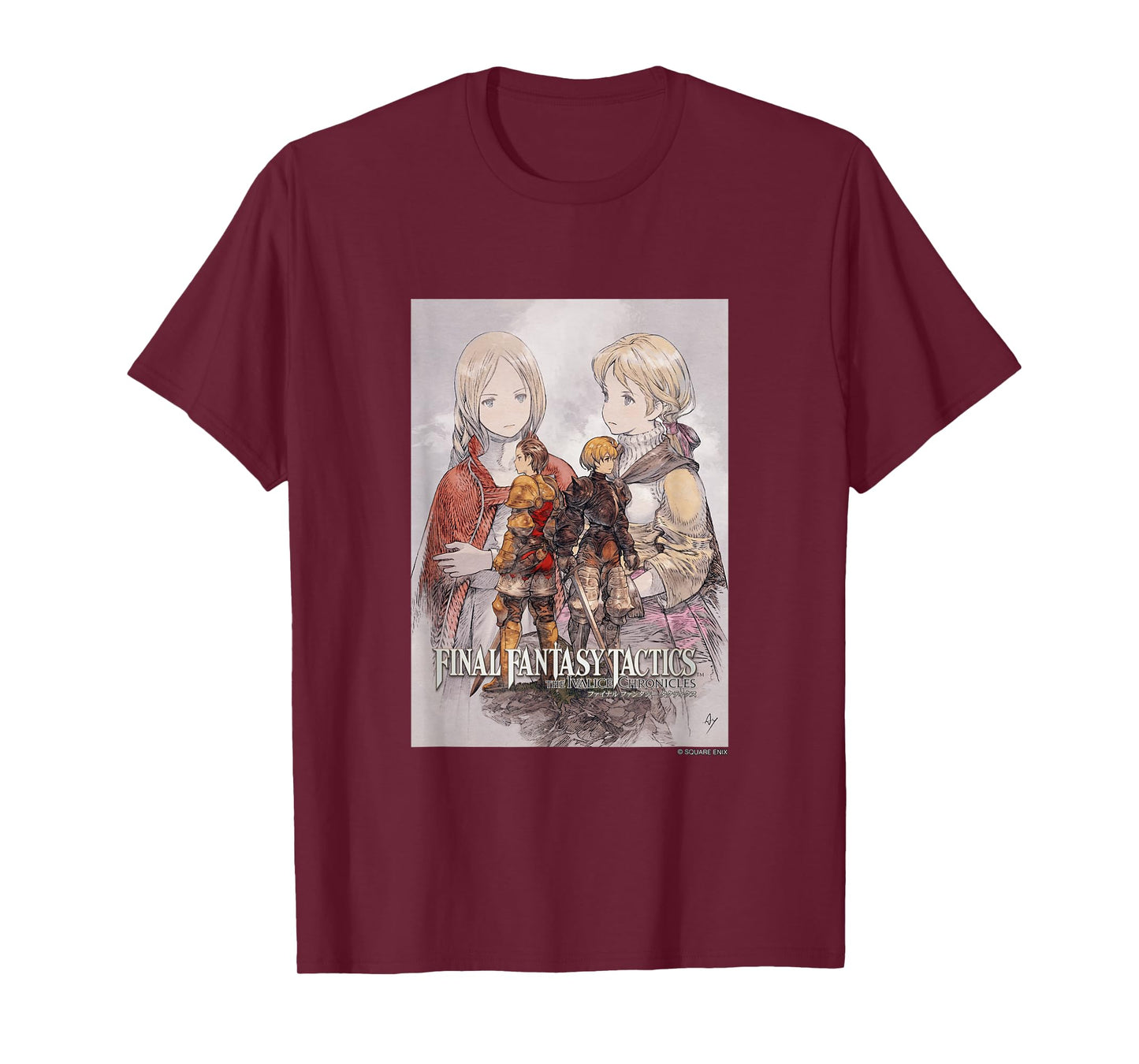 Final Fantasy Tactics: The Ivalice Chronicles Key Visual Art T-Shirt