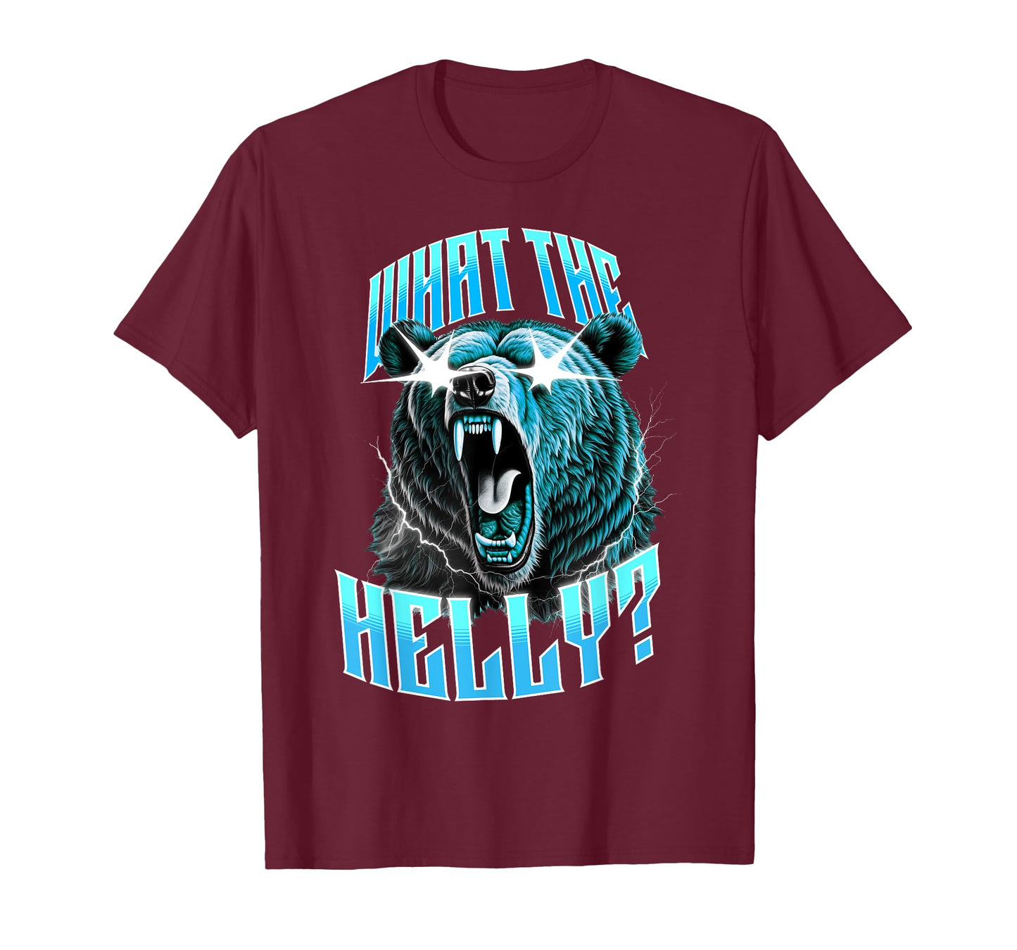 What The Helly Ironic Meme Brainrot Quote Gen Z Alpha T-Shirt