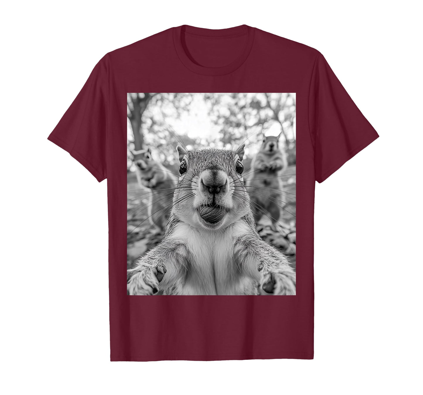 Cute Squirrel Selfie T-Shirt