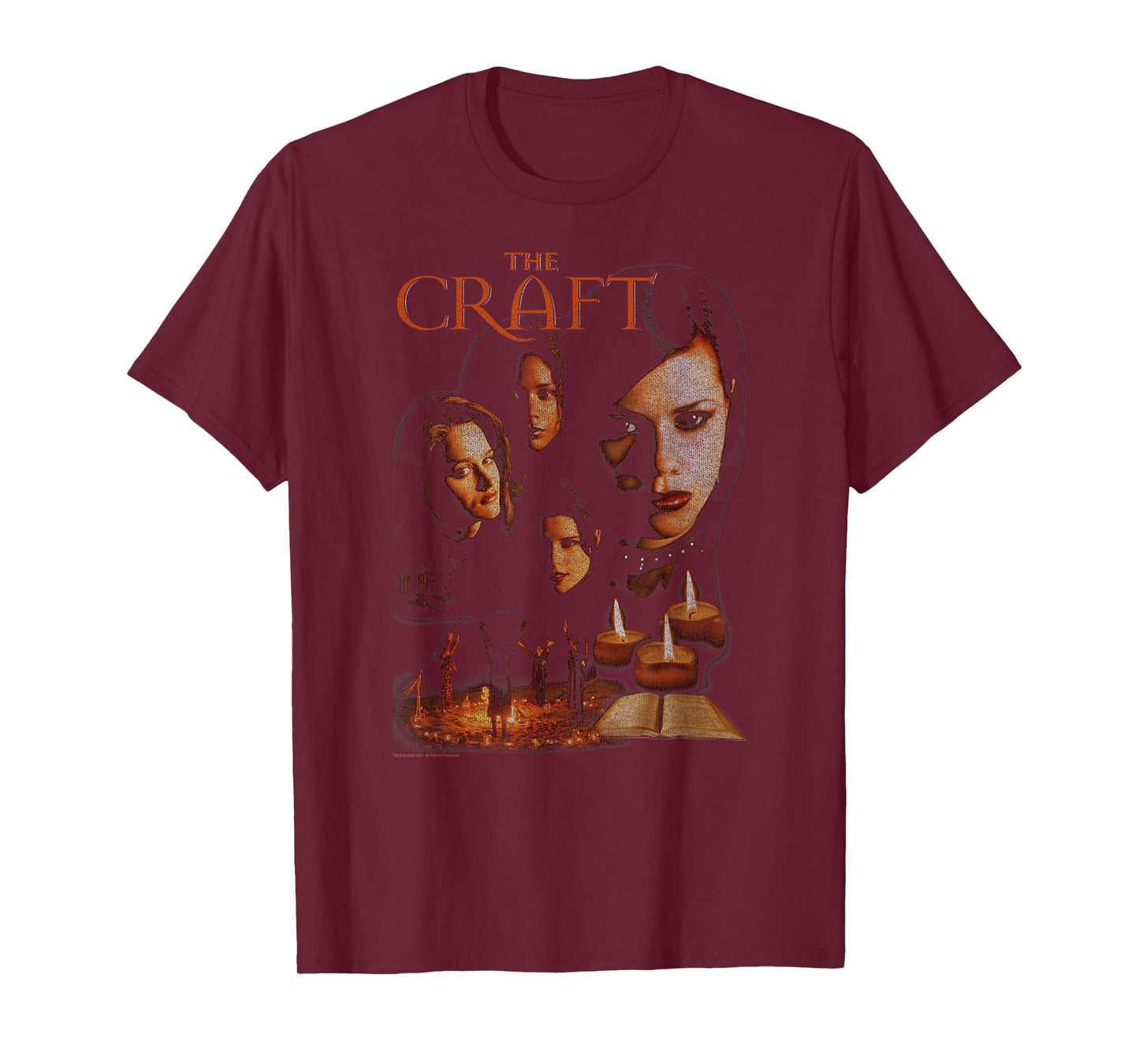 The Craft Distressed Sepia Poster Retro 90's Movie T-Shirt