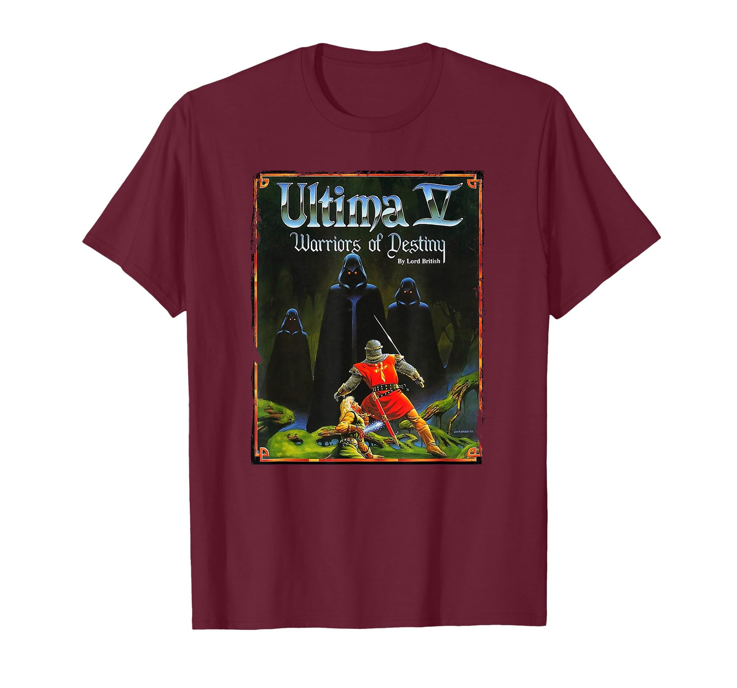 RPG Ultima V Retro Cover T-Shirt