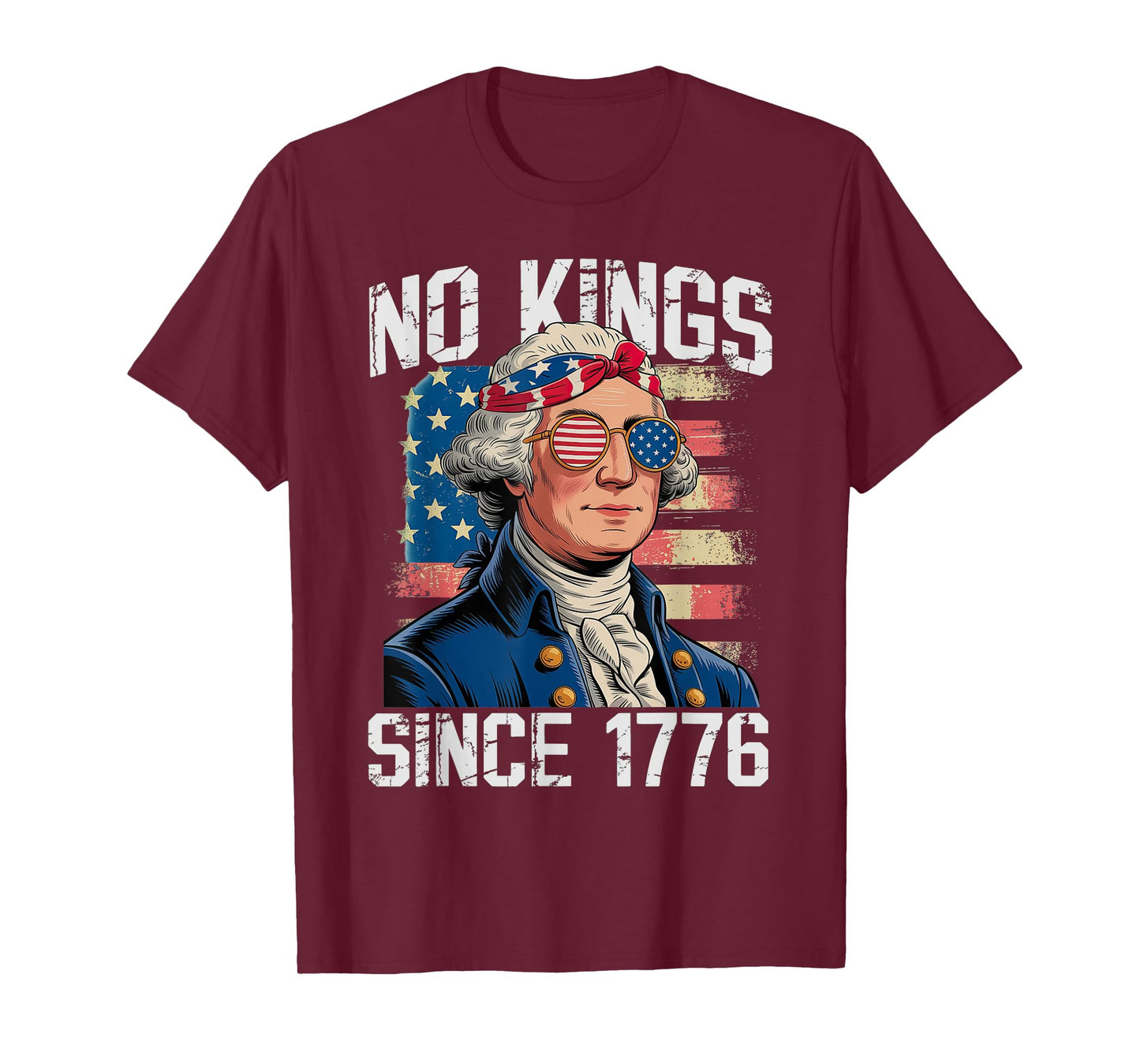 No Kings in America Since 1776 T-Shirt