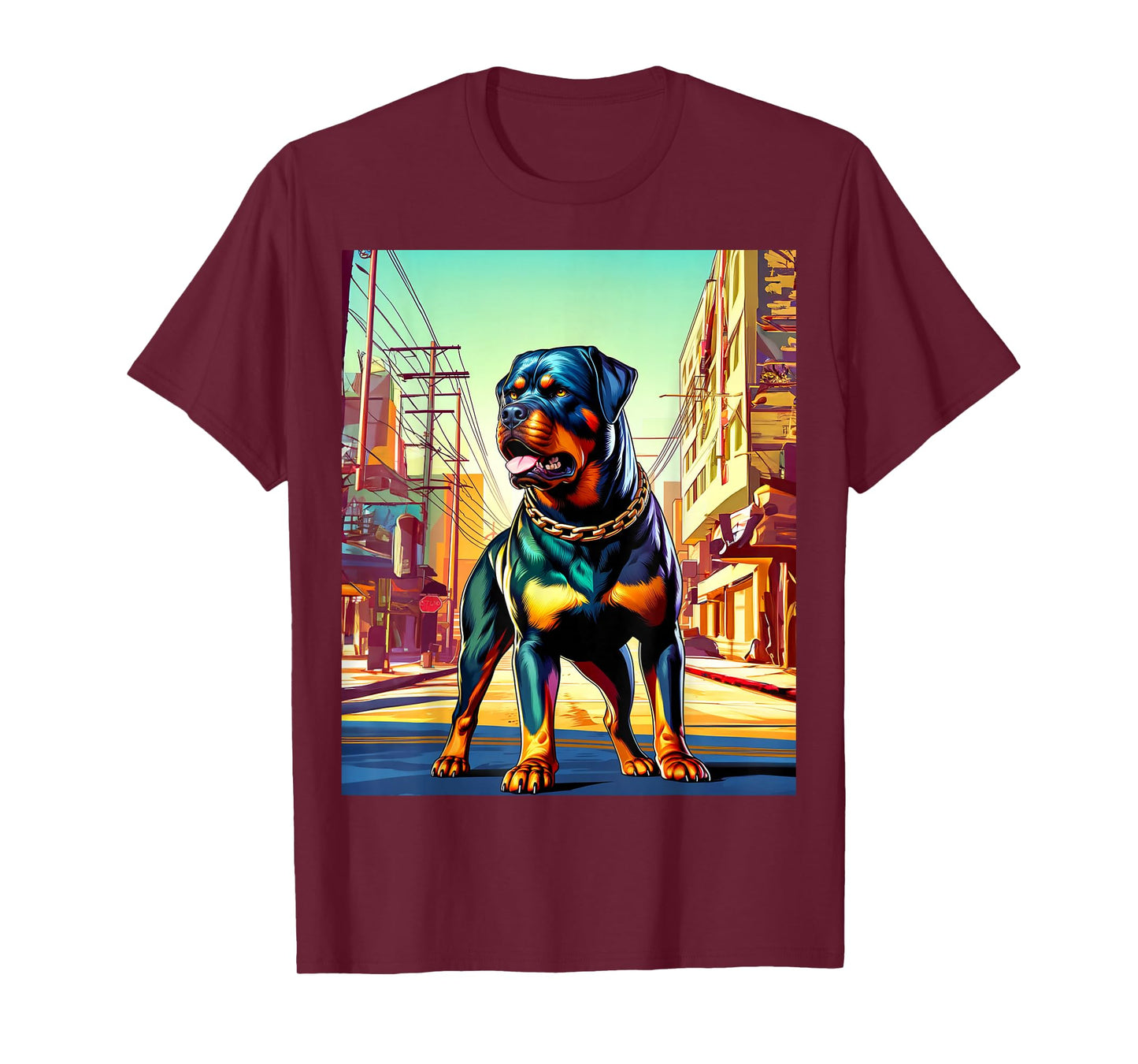 GTA Rottweiler Style T-Shirt