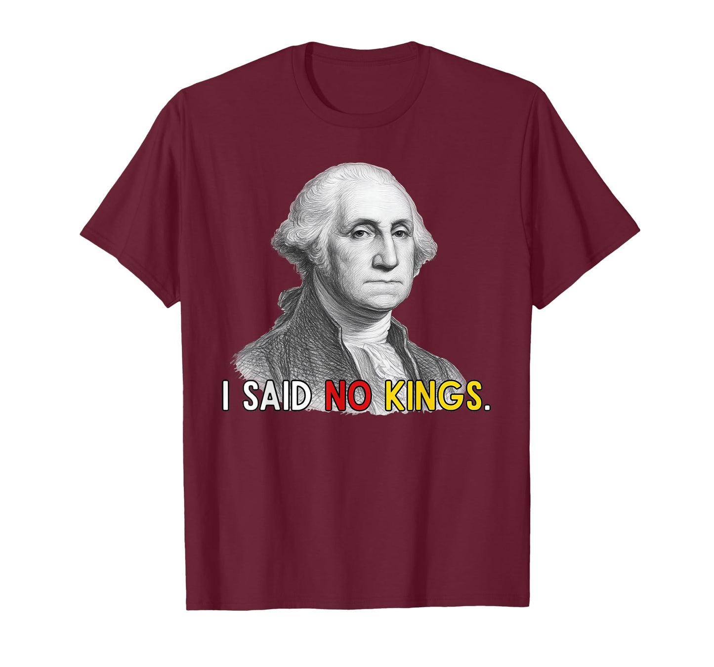 No Kings in America Resist I Said No Kings 1776 October 18 T-Shirt