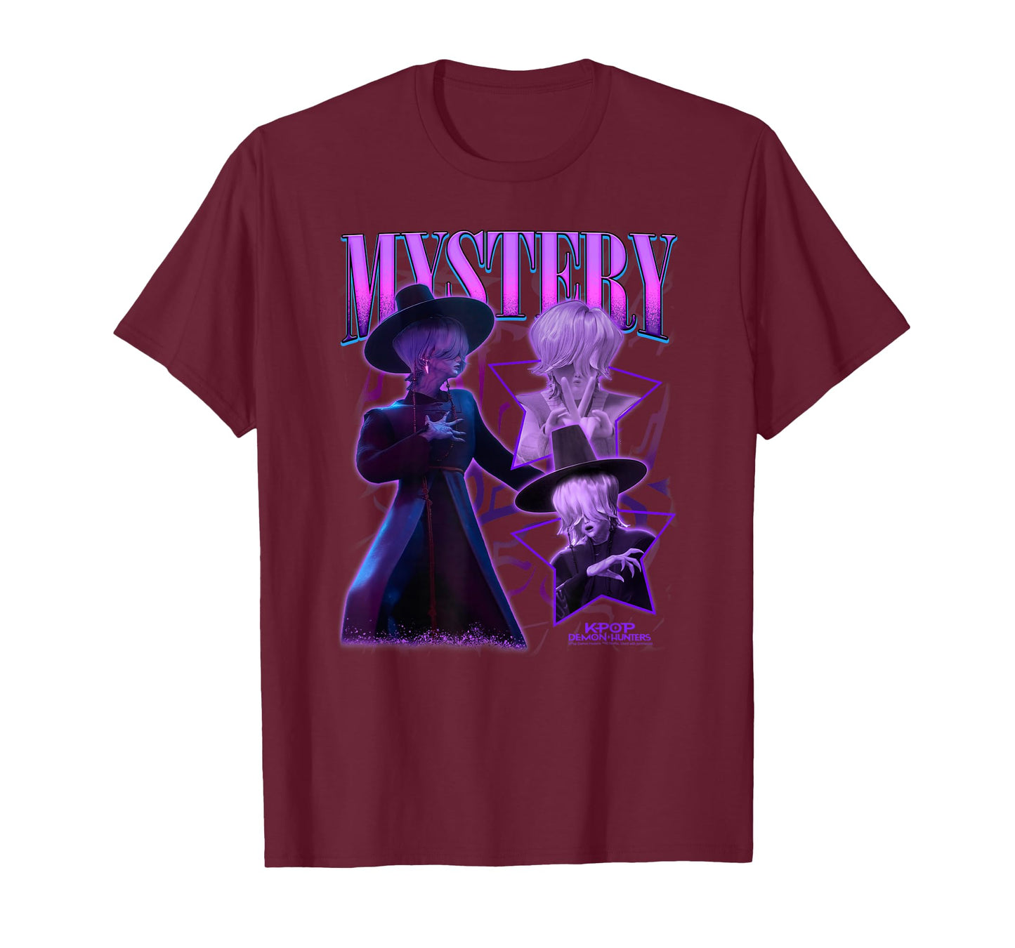 Kpop Demon Hunters Halloween Mystery Showcase Y2K Poster T-Shirt