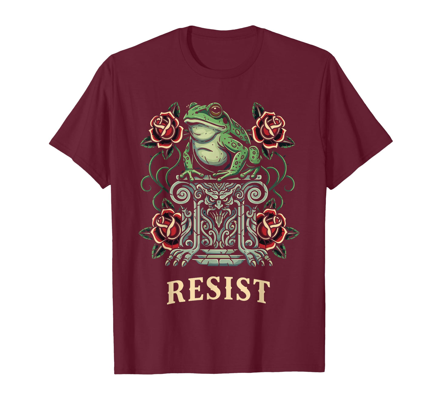 Portland Resist Frog Protest No Kings Day T-Shirt